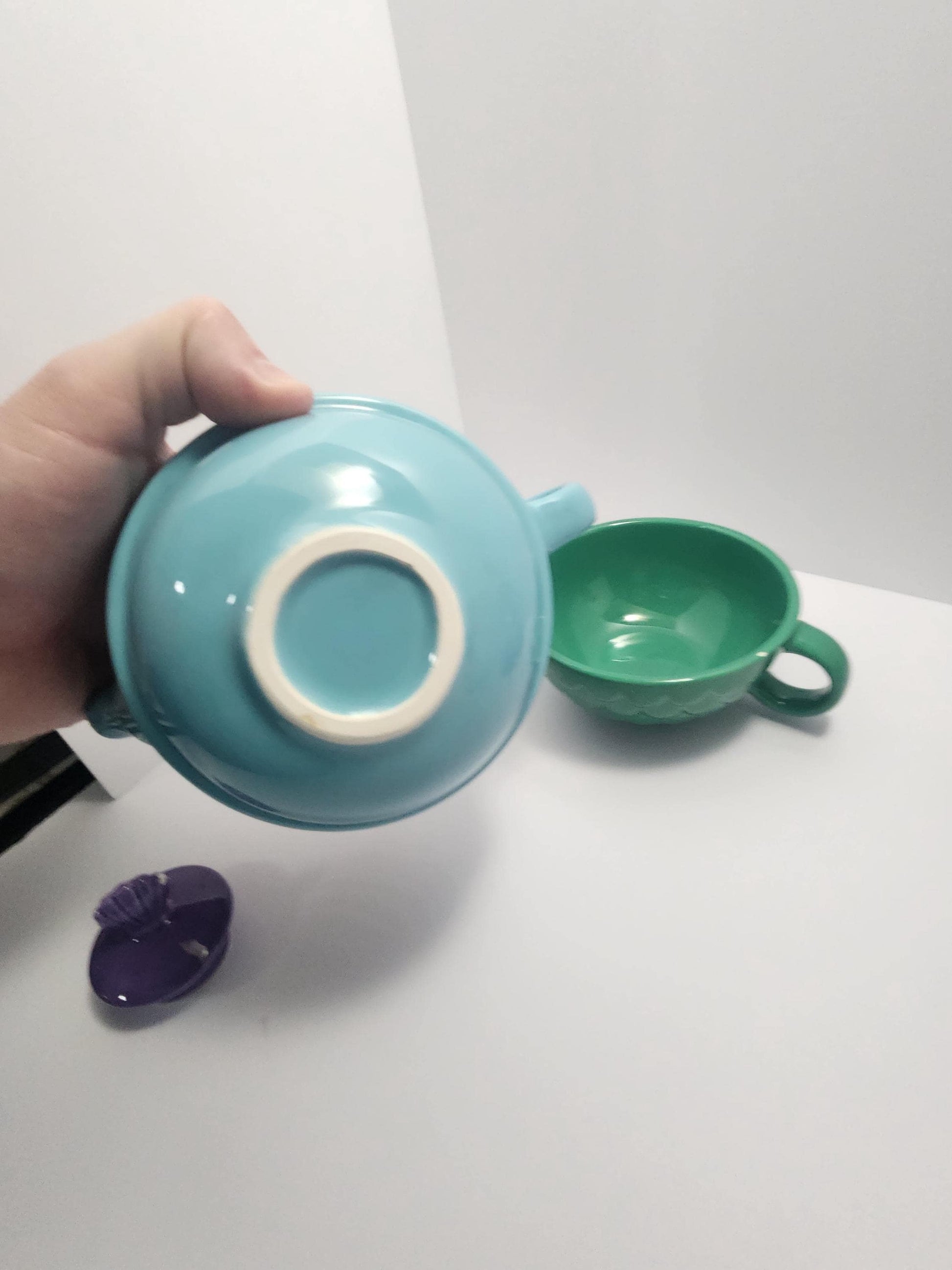 Disney The Little Mermaid Ariel Ceramic Teapot - Teapot - Ceramic Teapot - Ariel - Mermaids - Disney - The Little Mermaid - Disney Teapot