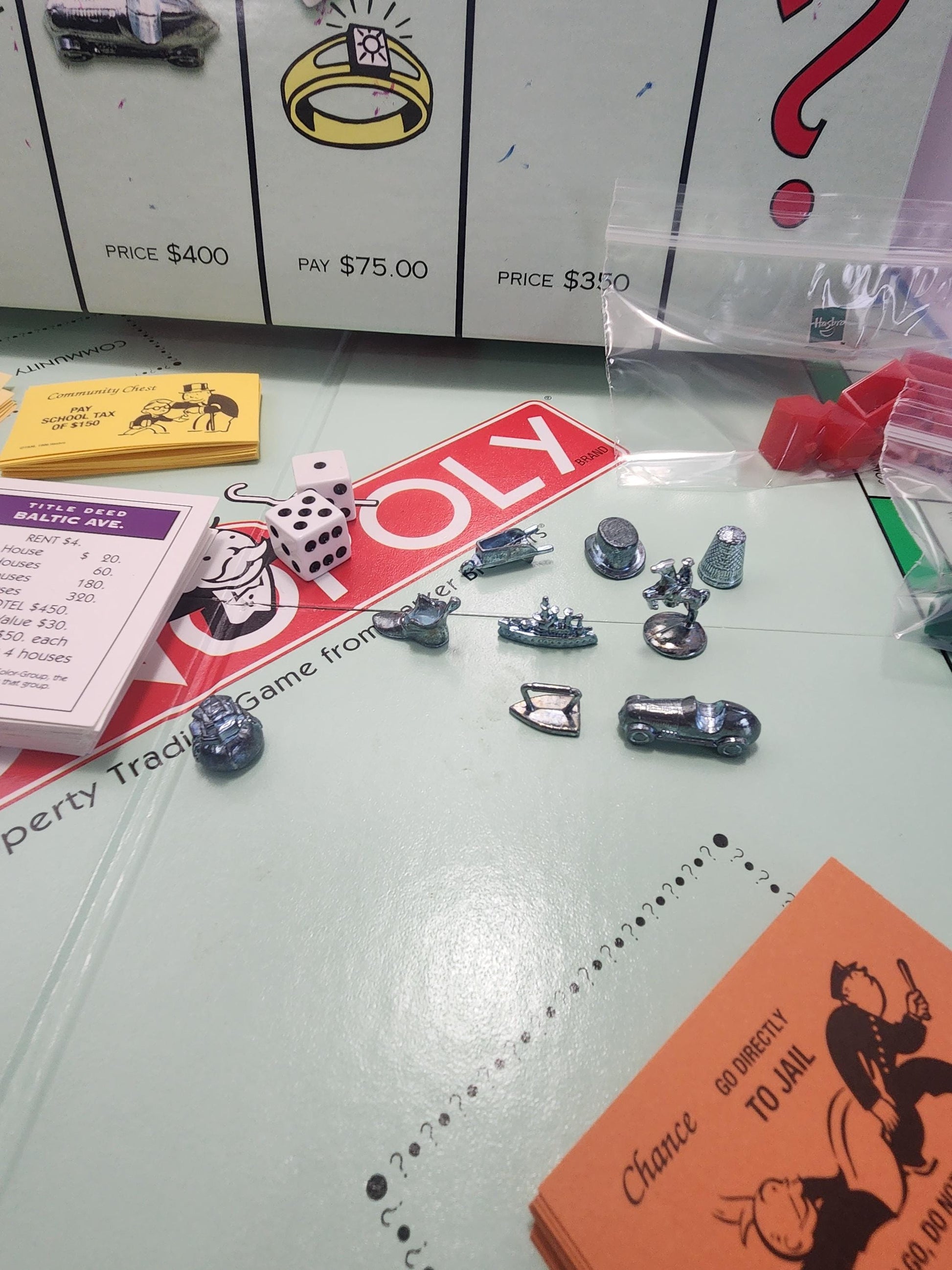 Monopoly Special Edition With Game Winning Token - Parker Brothers - Monopoly - Vintage Monopoly - Board Games - Vintage Games