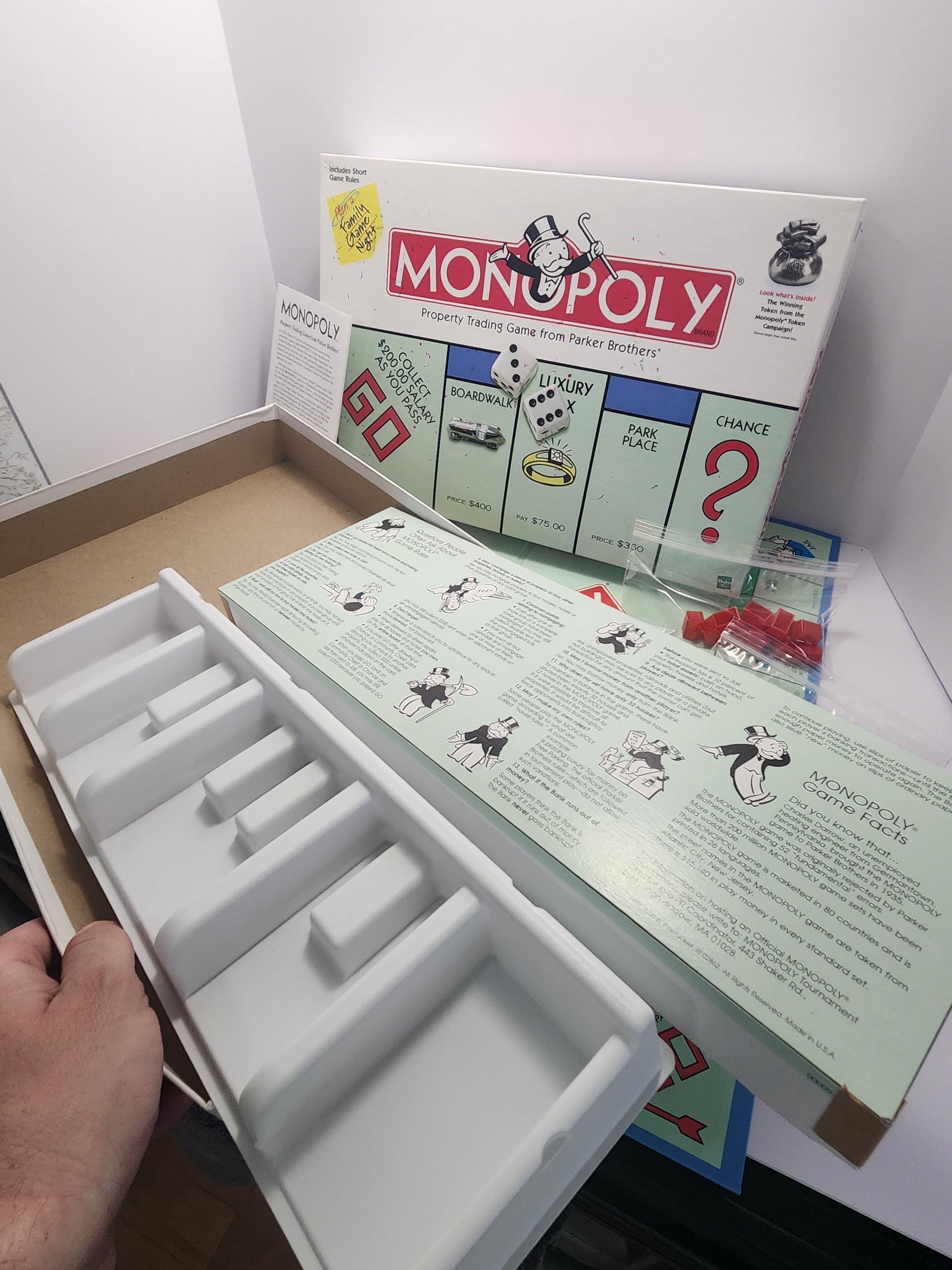 Monopoly Special Edition With Game Winning Token - Parker Brothers - Monopoly - Vintage Monopoly - Board Games - Vintage Games