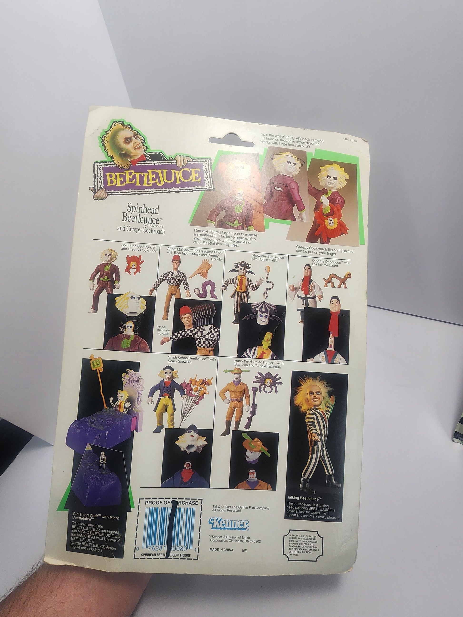 BettleJuice 1988 Vintage Toys - Bettle Juice - Bettlejuice - Halloween Toys - Vintage Toys - Action Figures