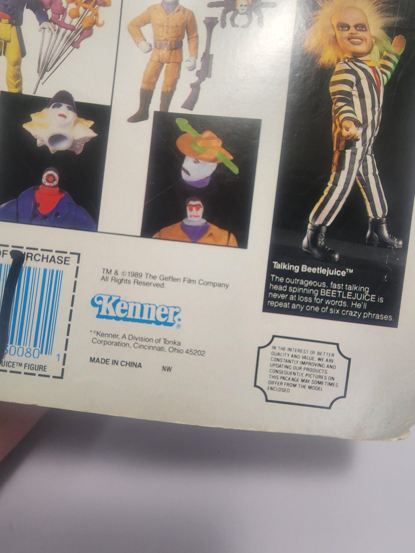 BettleJuice 1988 Vintage Toys - Bettle Juice - Bettlejuice - Halloween Toys - Vintage Toys - Action Figures