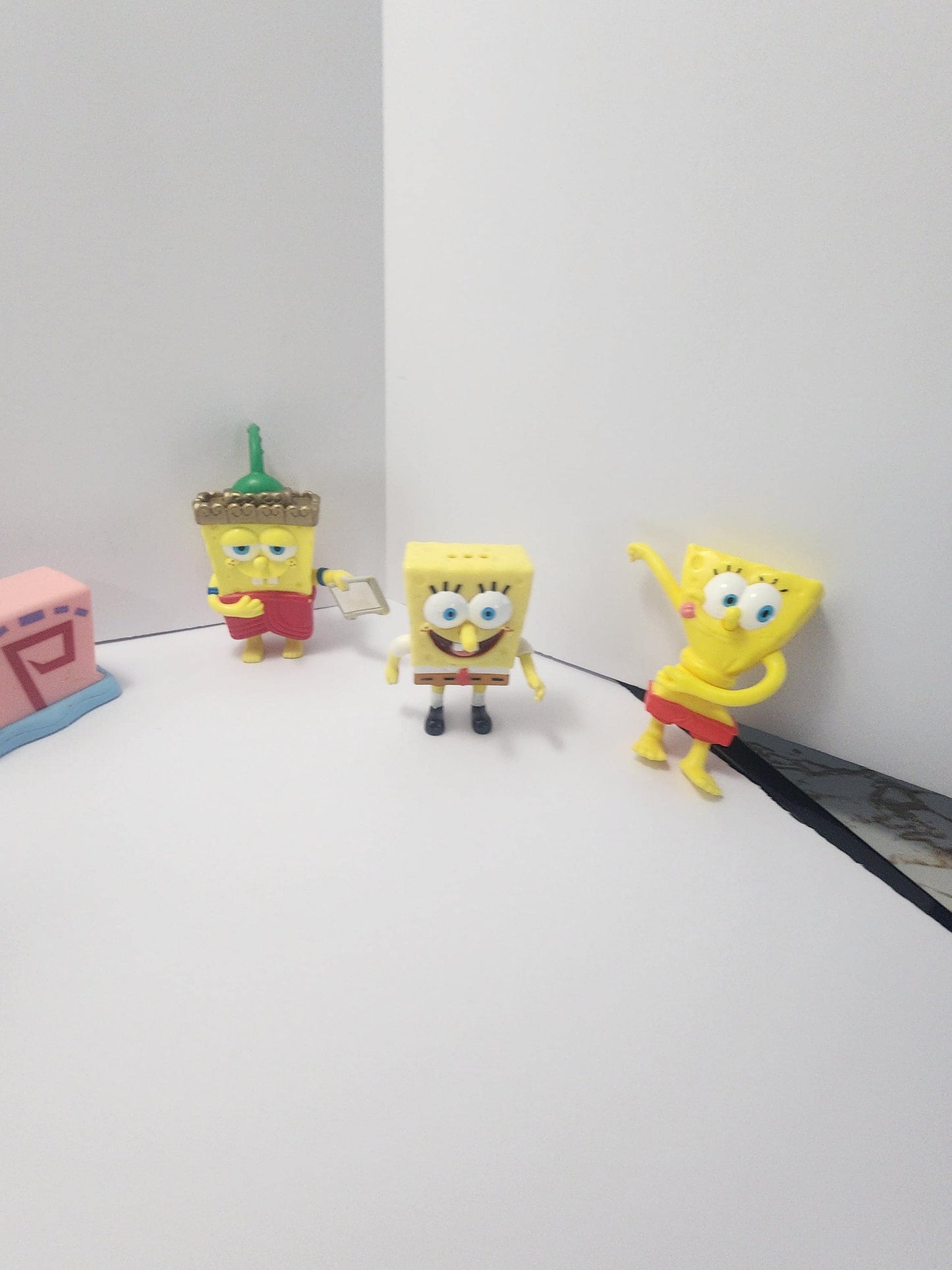 Nickelodeon Spongebob SquarePants 2002 Collectable Action Figure - Spongebob SquarePants - Nickelodeon - Nickelodeon Toys - Spongebob Toys