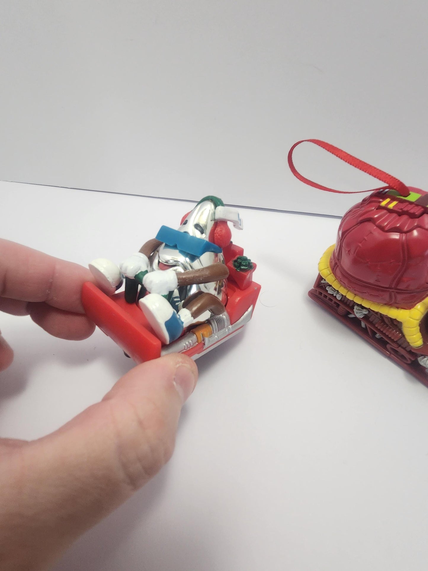 Christmas Sleigh Ornament Figure Toys - The Grinch - Grinch - The Grinch Toys - Herseys - Hersey Toys - Chocolate - Candy Toys - Christmas