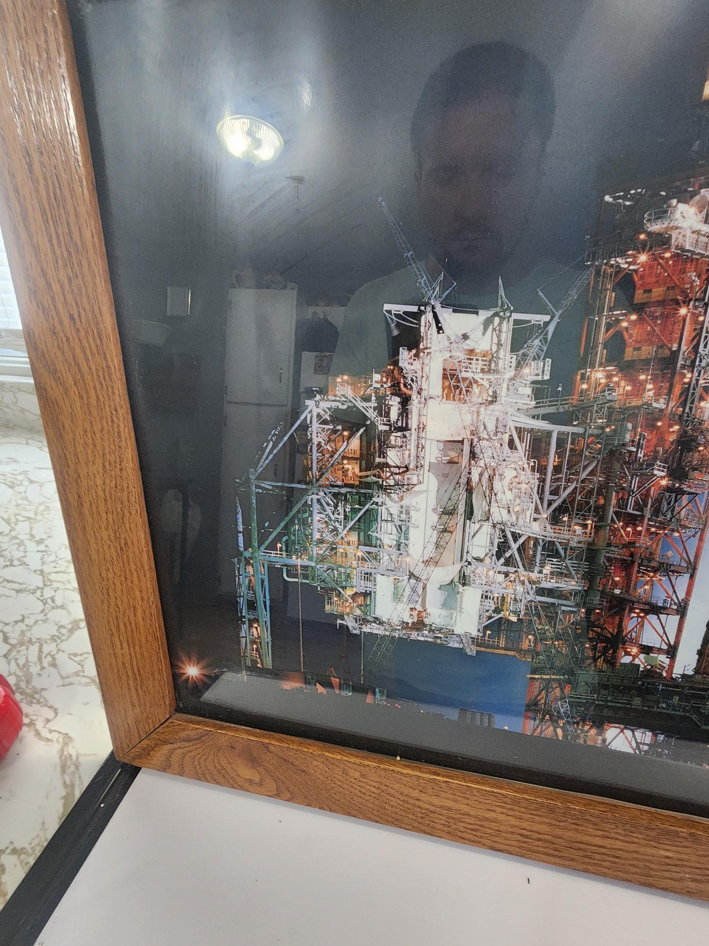 NASA Limited Edition 1st Print Canvas in Framed Picture - NASA - Nasa Decor - Space - Space Station - American History - Pictures - Decor