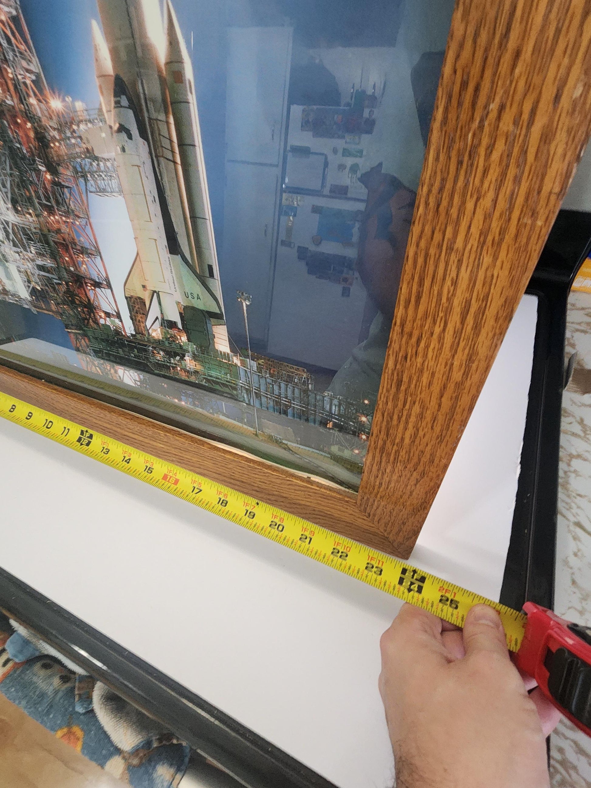 NASA Limited Edition 1st Print Canvas in Framed Picture - NASA - Nasa Decor - Space - Space Station - American History - Pictures - Decor