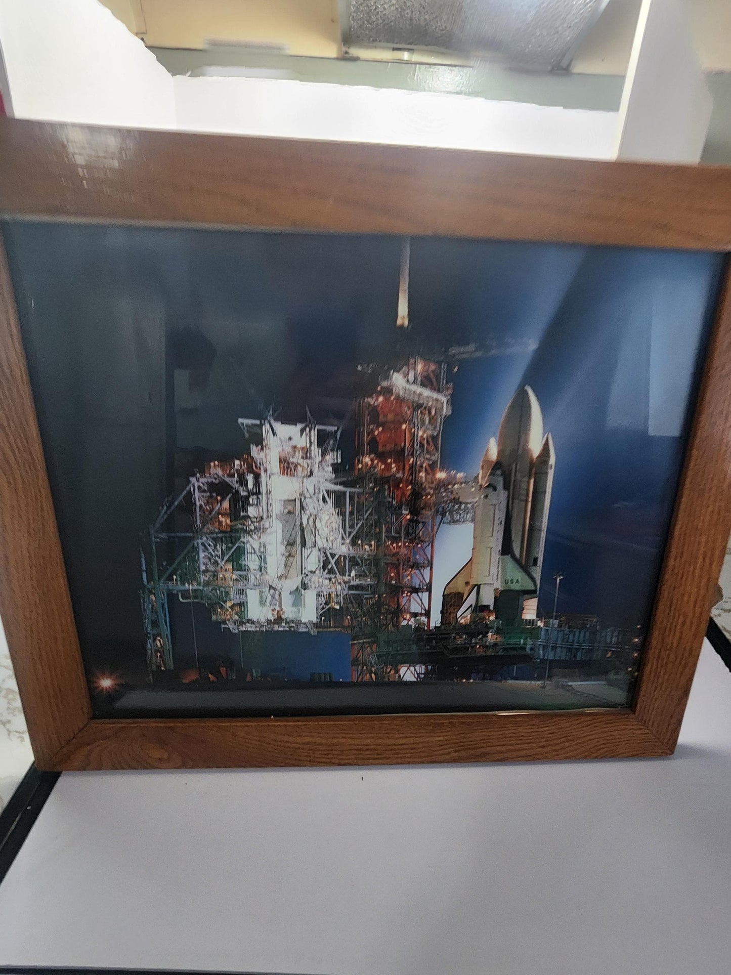 NASA Limited Edition 1st Print Canvas in Framed Picture - NASA - Nasa Decor - Space - Space Station - American History - Pictures - Decor