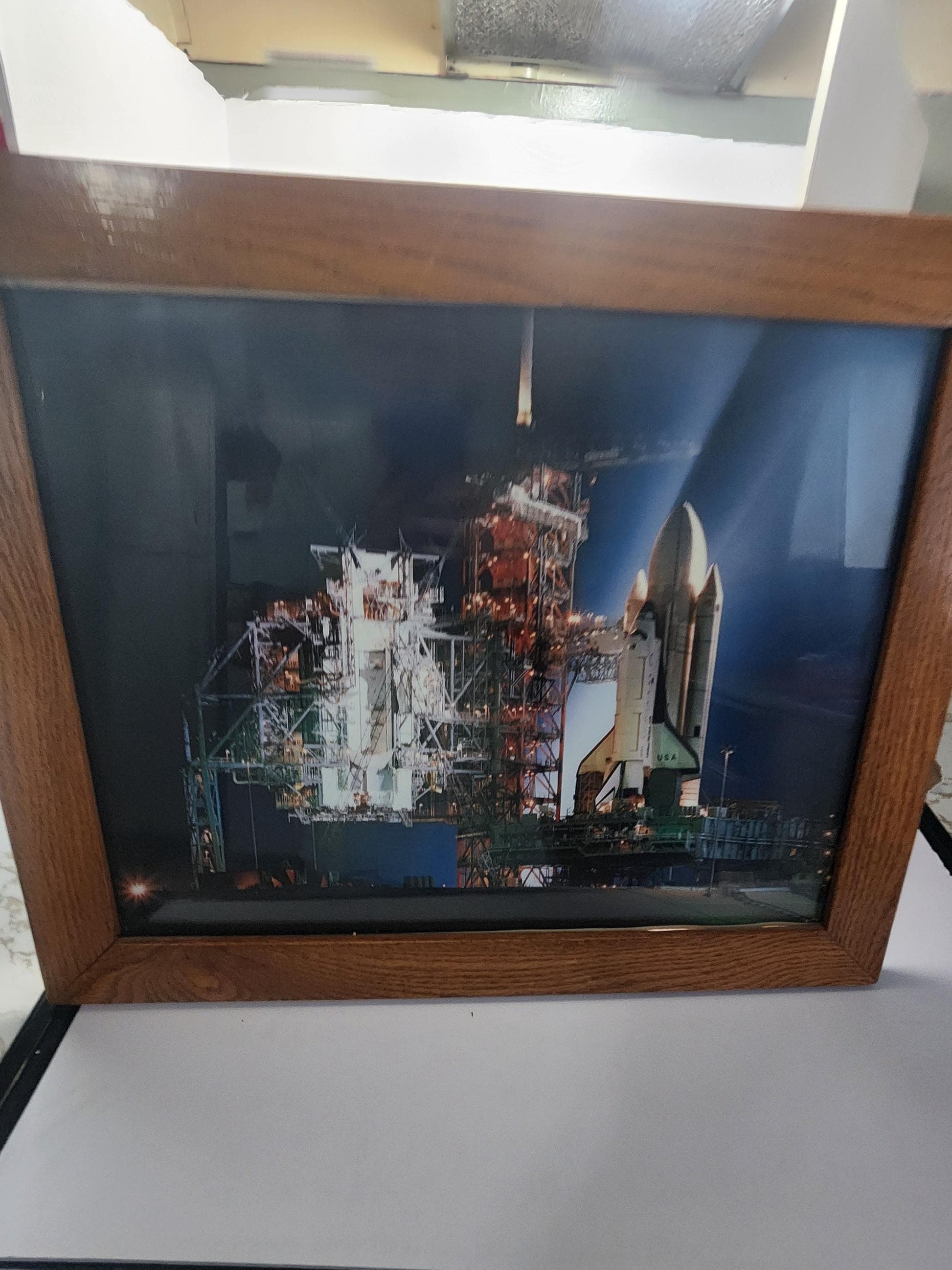 NASA Limited Edition 1st Print Canvas in Framed Picture - NASA - Nasa Decor - Space - Space Station - American History - Pictures - Decor