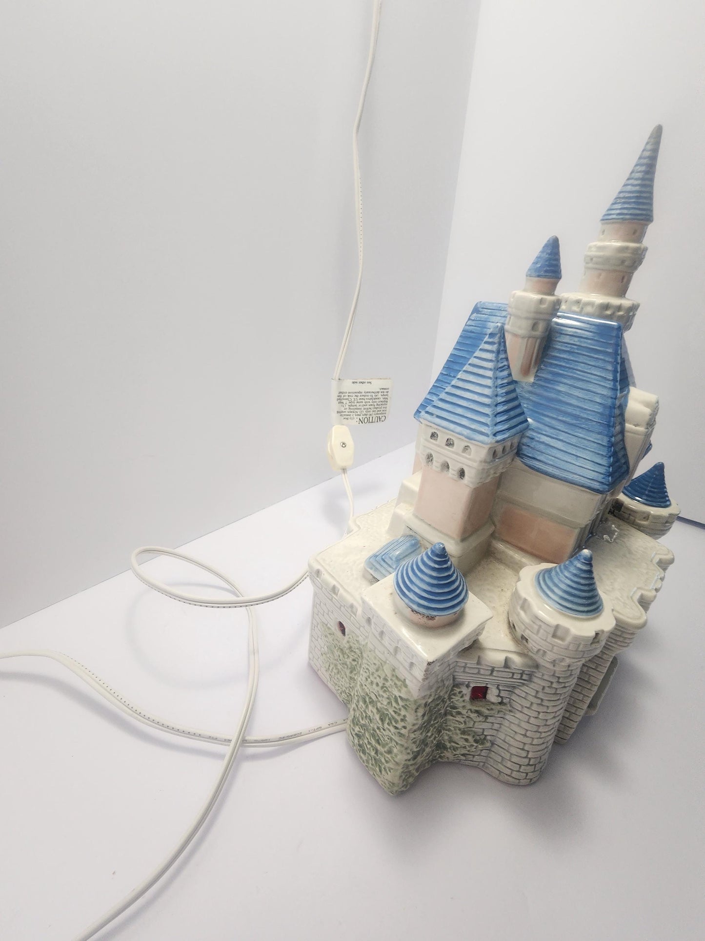 Walt Disney Sears 1988 World Light Up Disney Castle - Castle - Walt Disney - Disney World - Disney Gifts - Light House - Christmas Village