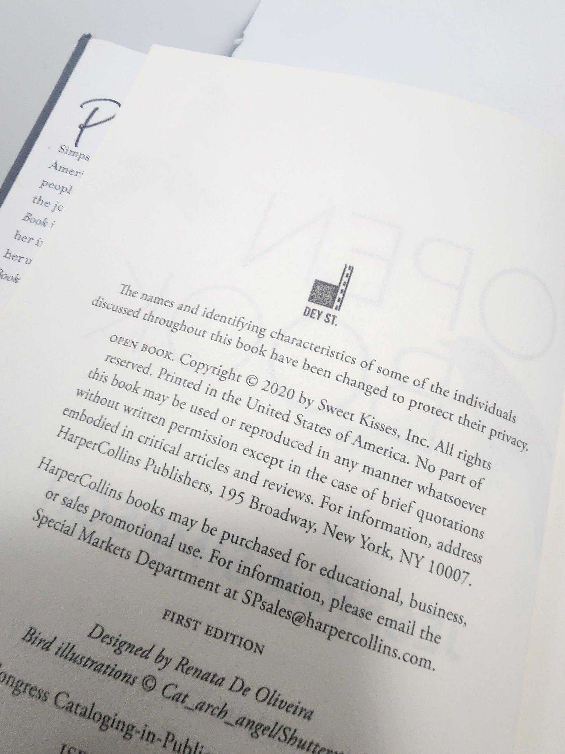 Open Book By Jessica Simpson - Jessica Simpson - Open Books - Autobiography - Music - Singers - Women - Books