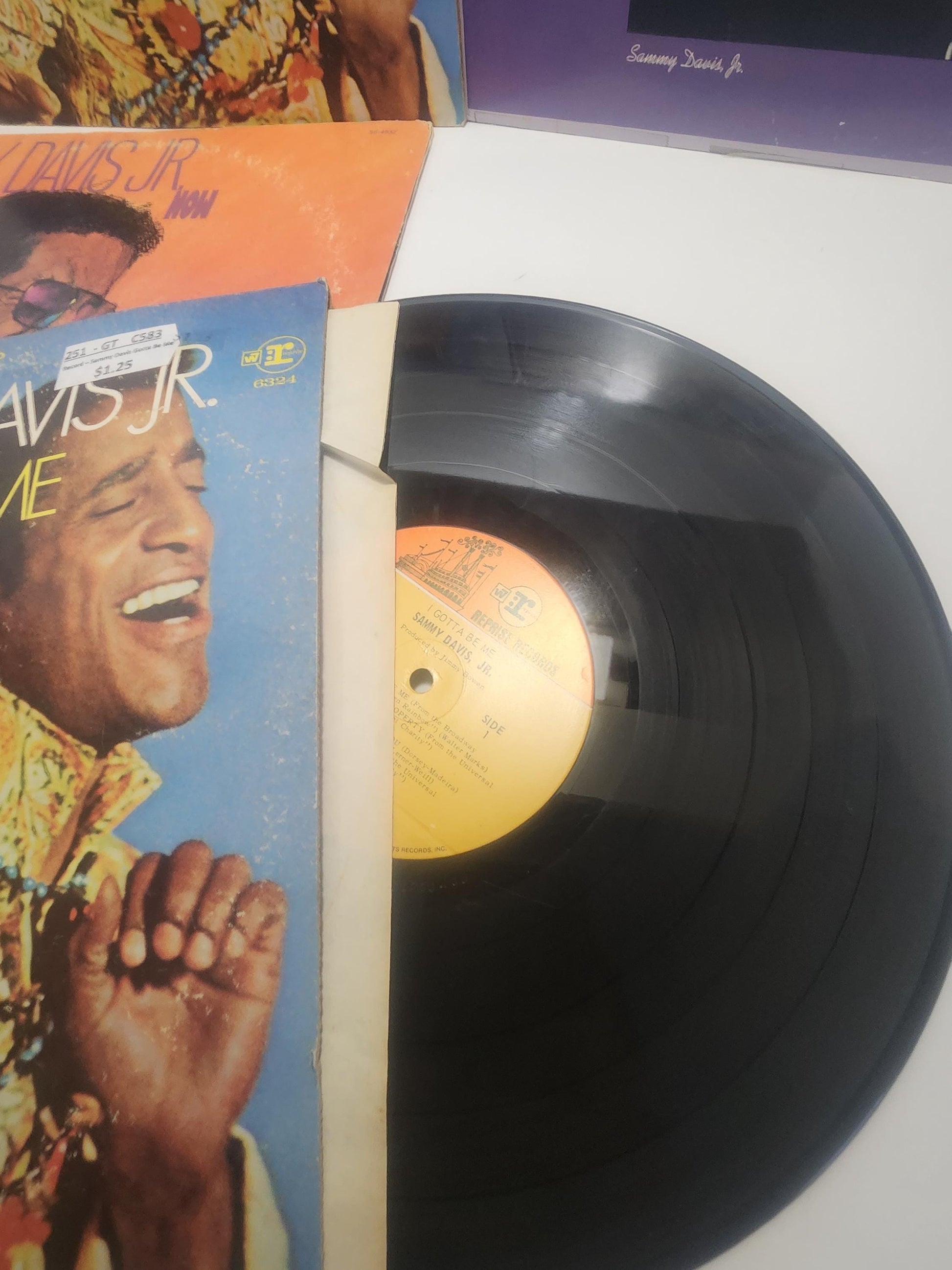 Sammy Davis Jr Vintage Lot of 4 Vinyl Records - Vinyl - Records - Vinyl Records - Sammy Davis - Sammy Davis Jr - Vintage Music - 1980s