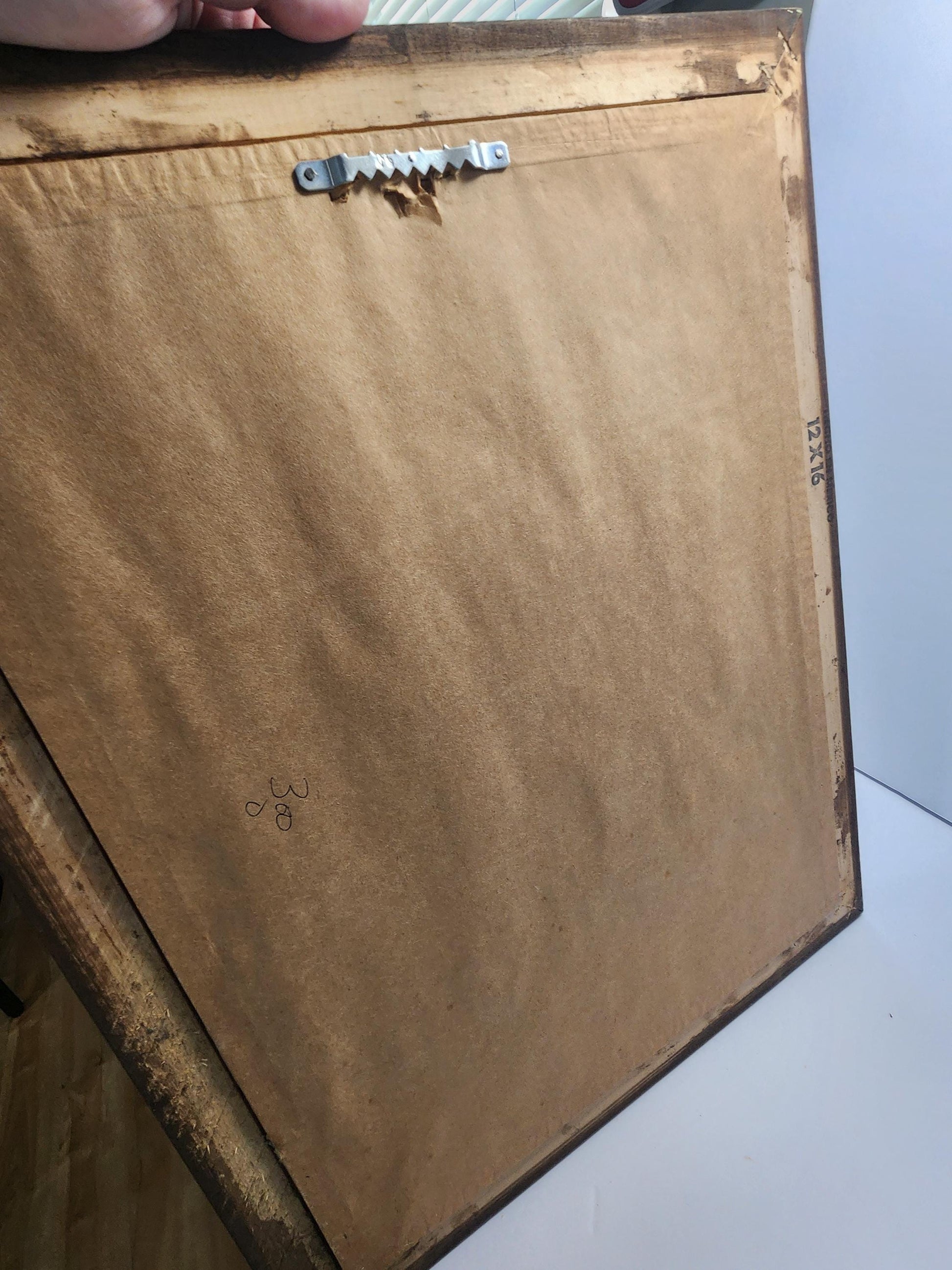 Horse Sledding In Countryside Vintage Framed Picture - Winter - Snow - Winter Devor - Horse Decor - Horse Gift - Sleigh Ride