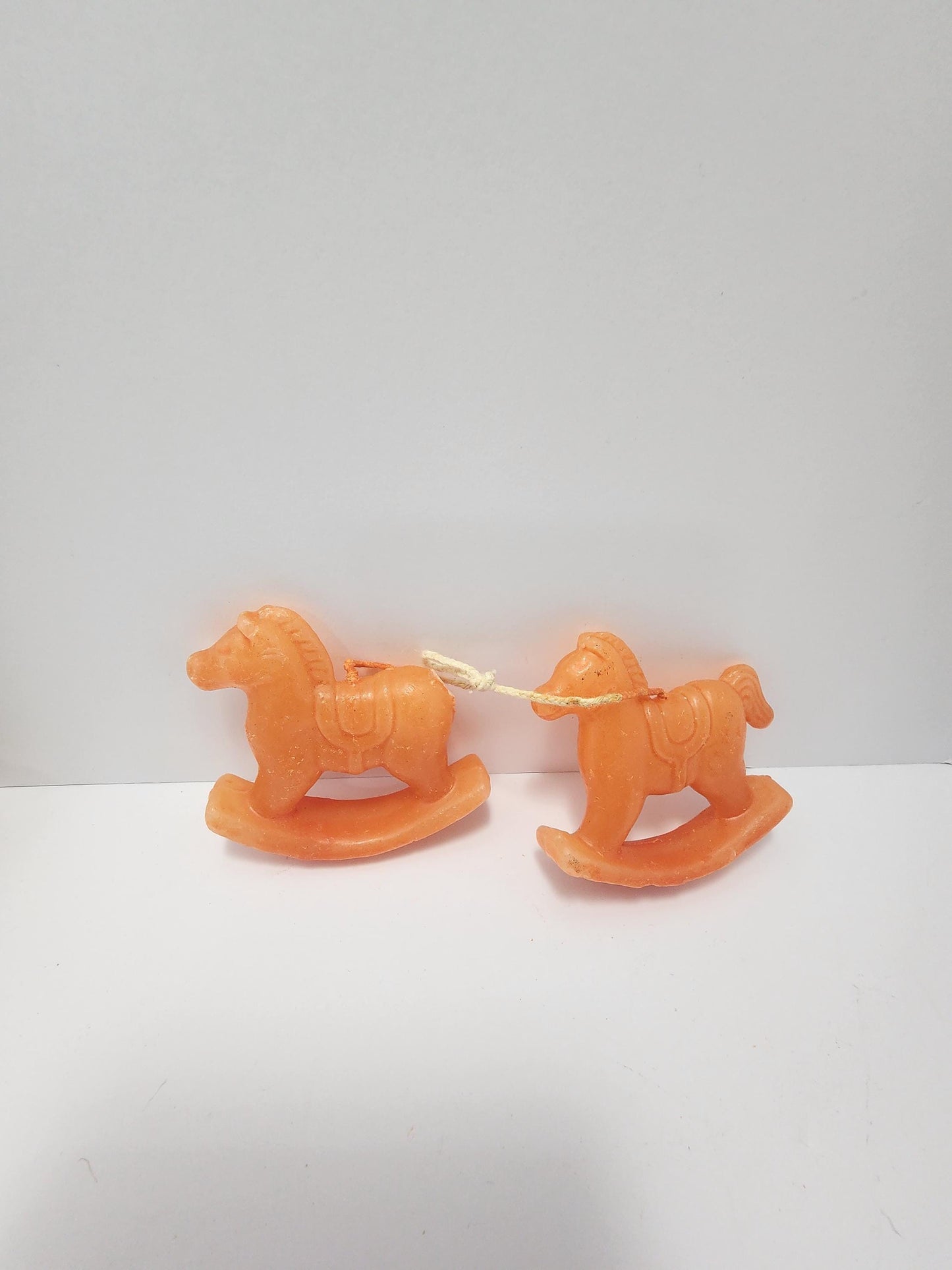 Vintage Candle Or Ornaments Ducks and Horses - Candles - Vintage Candles - Ornaments - Christmas - Christmas Ornaments - Ducks