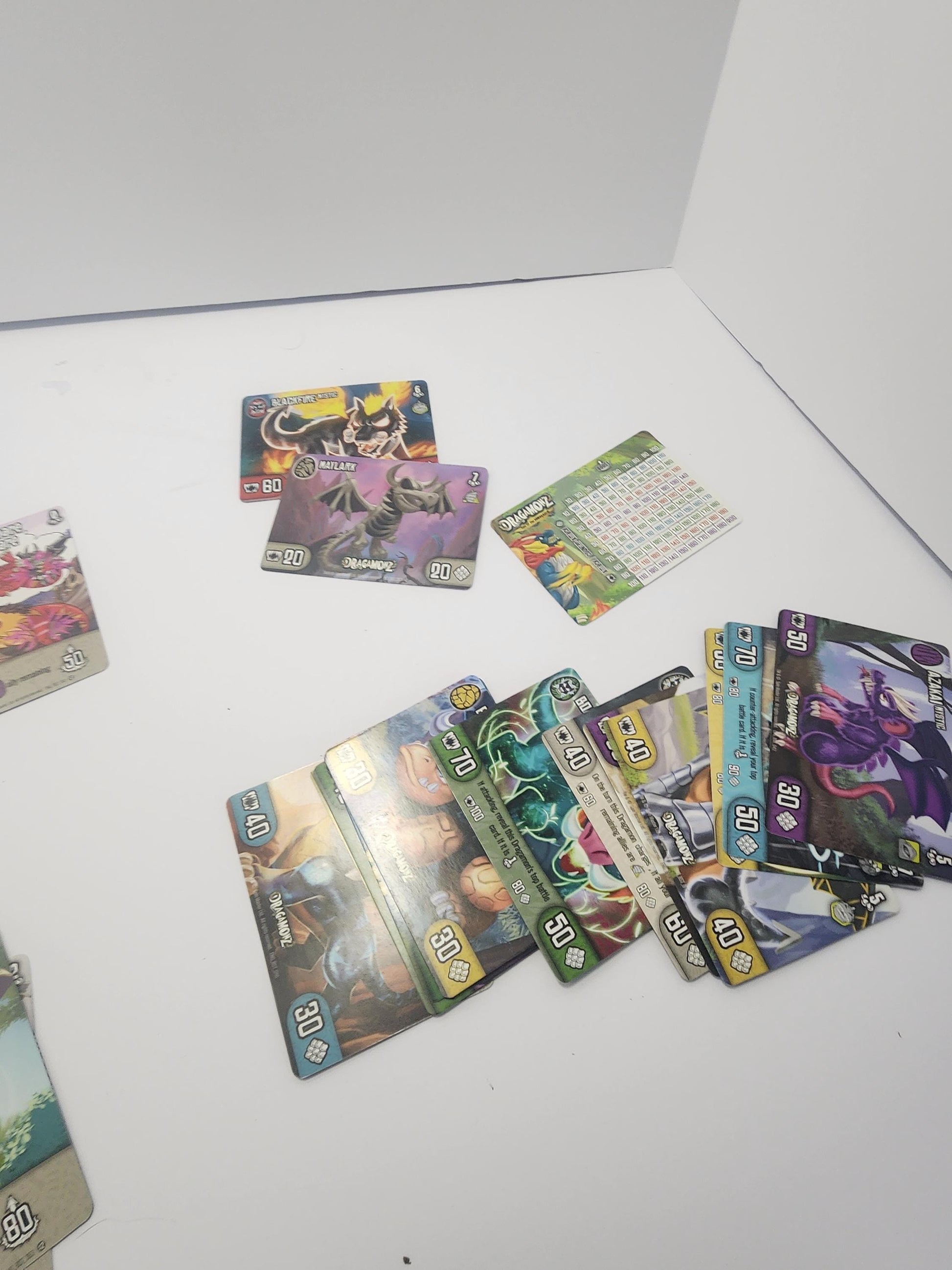 DragonmonZ Cards Lot - TCG - Dragon - Cards - Games - Trading Cards - Dragonmonz - DragonmonZ Cards