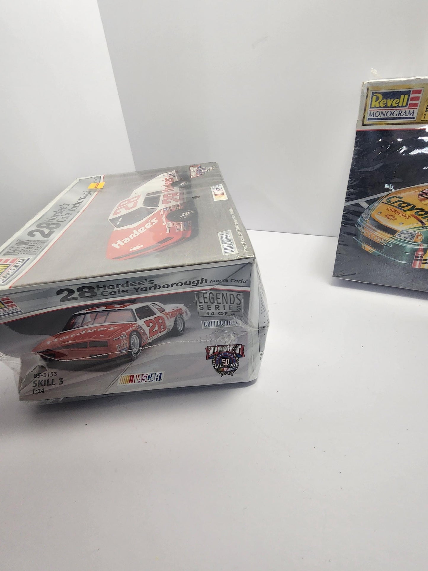 Vintage Nascar Model Cars Hardee's and Crayola - Crayola - Hardee's- Fast Food - Nascar - Toy Cars - Model Cars - Vintage Cars