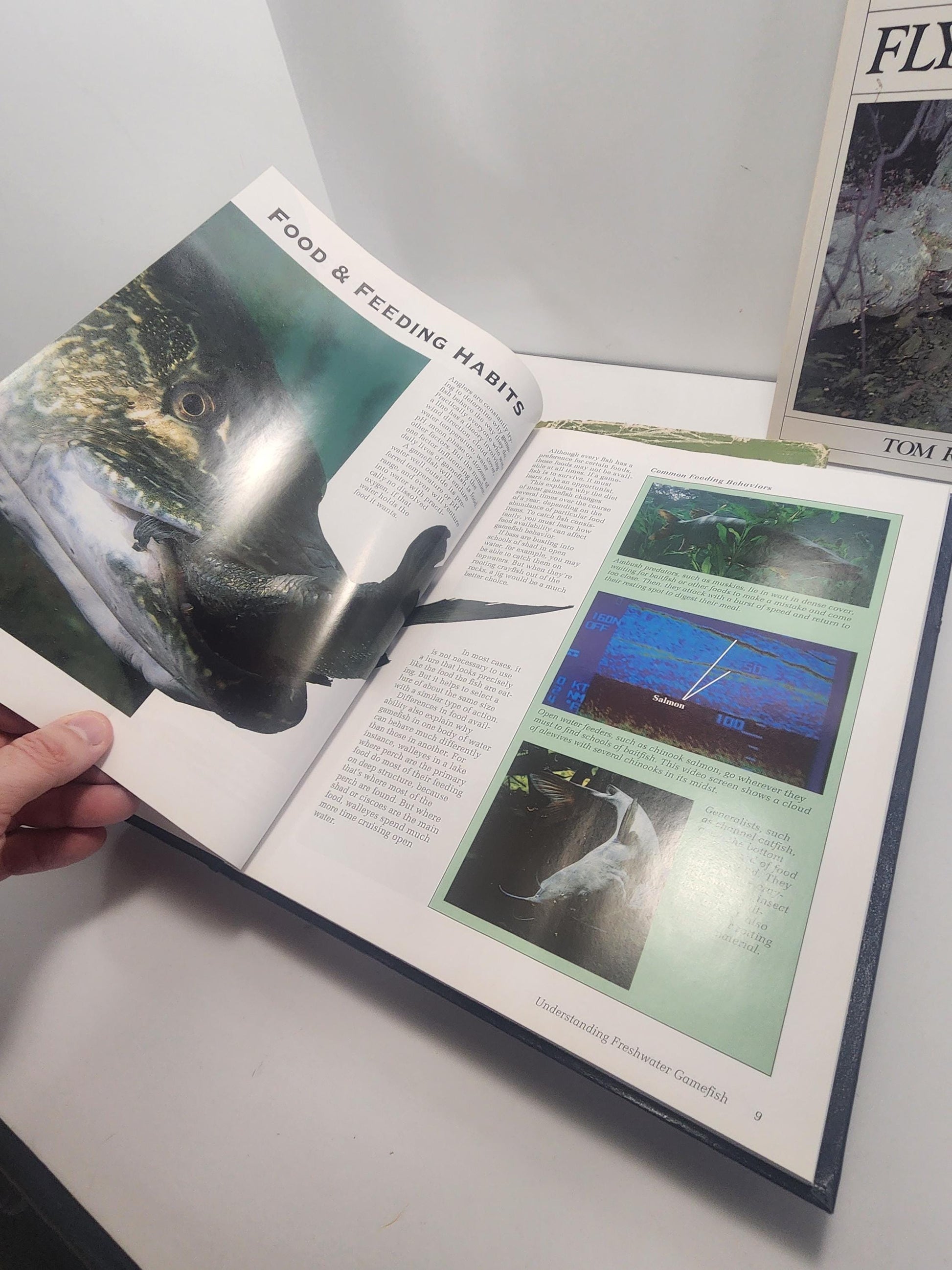 Fishing Books Vintage Lot of 3 - Fisherman - Fishing - Giff For Fisherman - Fly Fishing - Fresh Water Fish - Animals - Animal Books