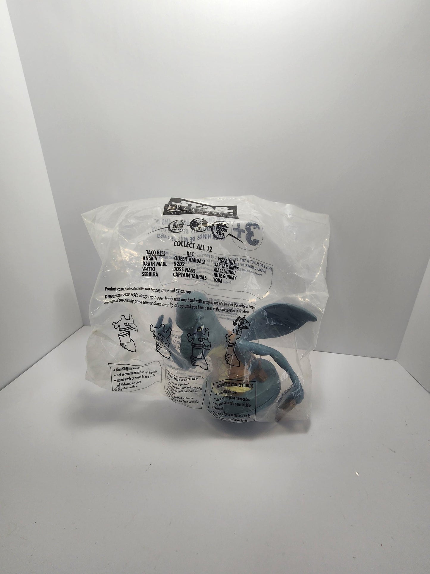 Star Wars Episode 1 1999 Tumbler Cup Lid Special Movie Theater Edition Watto - Patton- Star Wars - Lids - Character Glasses - Episode 1