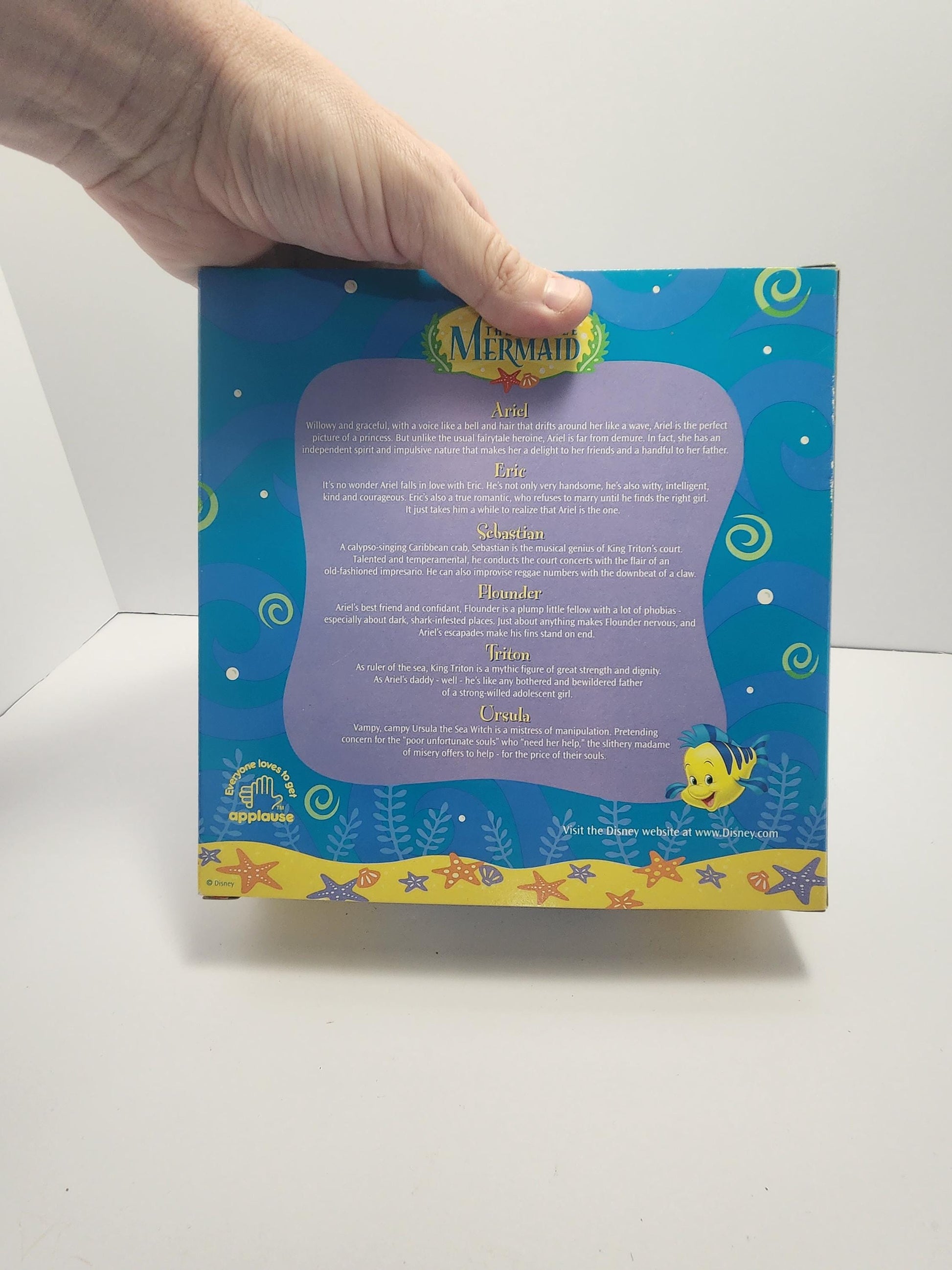 2002 Disney The Little Mermaid SEALED Action Figure Set In Box - The Little Mermaid - Little Mermaid Toys - Disney Toys - Vintage Toys