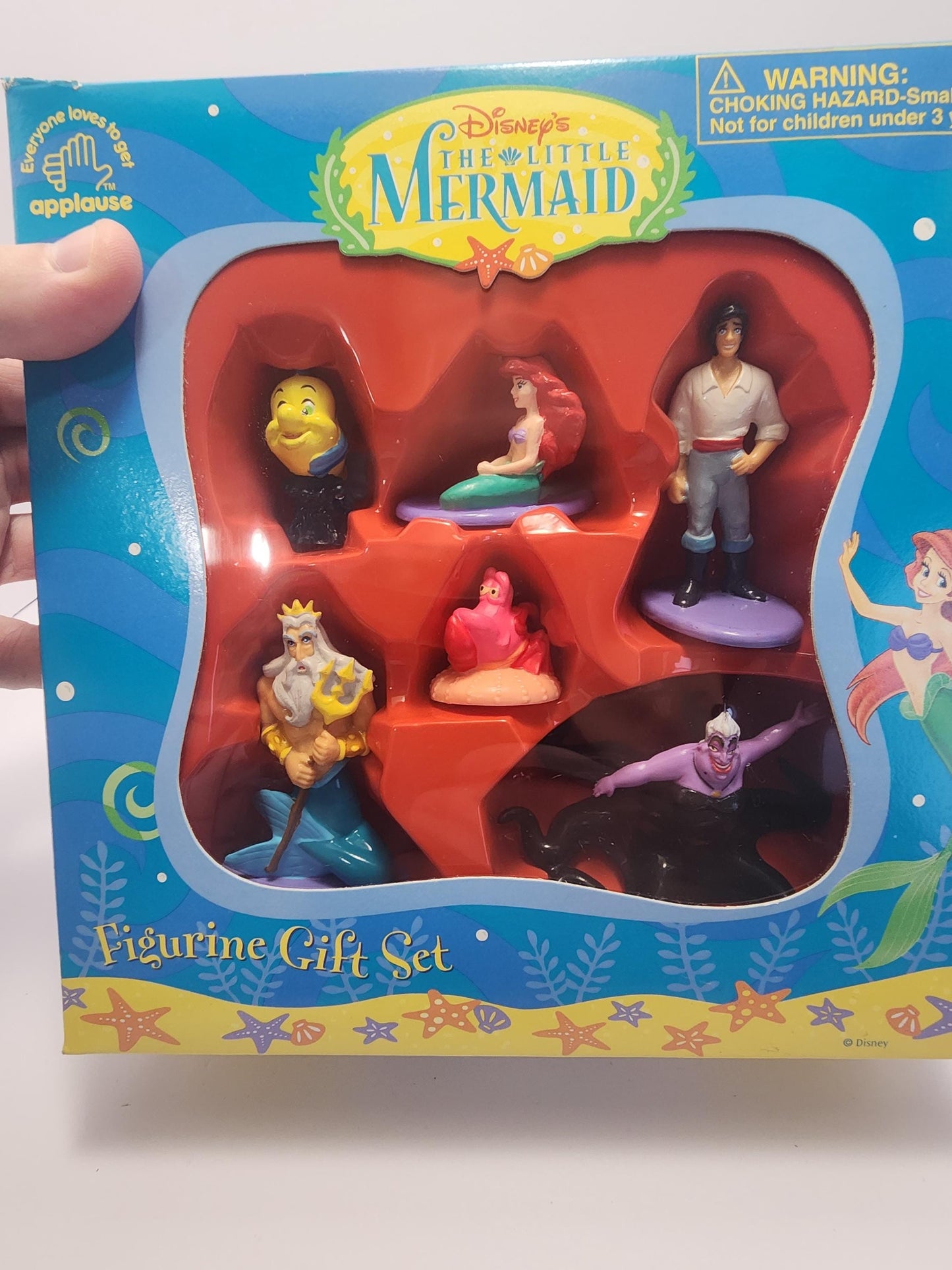 2002 Disney The Little Mermaid SEALED Action Figure Set In Box - The Little Mermaid - Little Mermaid Toys - Disney Toys - Vintage Toys