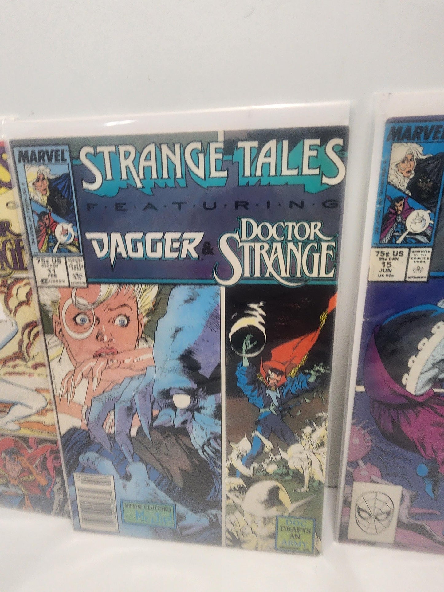 1980s Marvel Doctor Strane Strange Tales Lot of 3 Comics - Vintage Comics - Comics - Doctor Strange - Strange Tales - Marvel - Marvel Comics