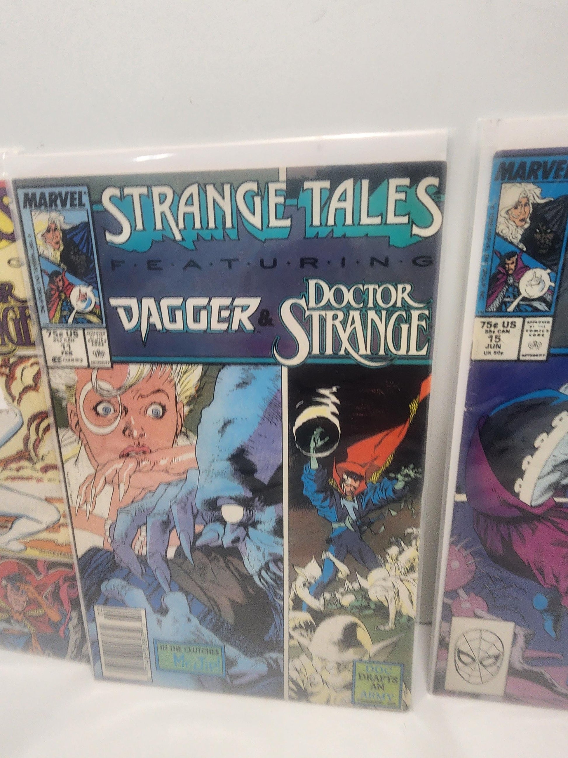 1980s Marvel Doctor Strane Strange Tales Lot of 3 Comics - Vintage Comics - Comics - Doctor Strange - Strange Tales - Marvel - Marvel Comics