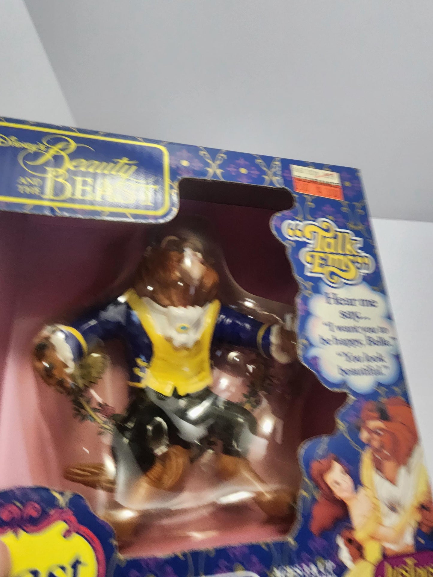 Disney Vintage Beauty and The Beast Beast SEALED Figure - Beast - Beast Figure - Disney - Disney Toys - Beauty and the Beast