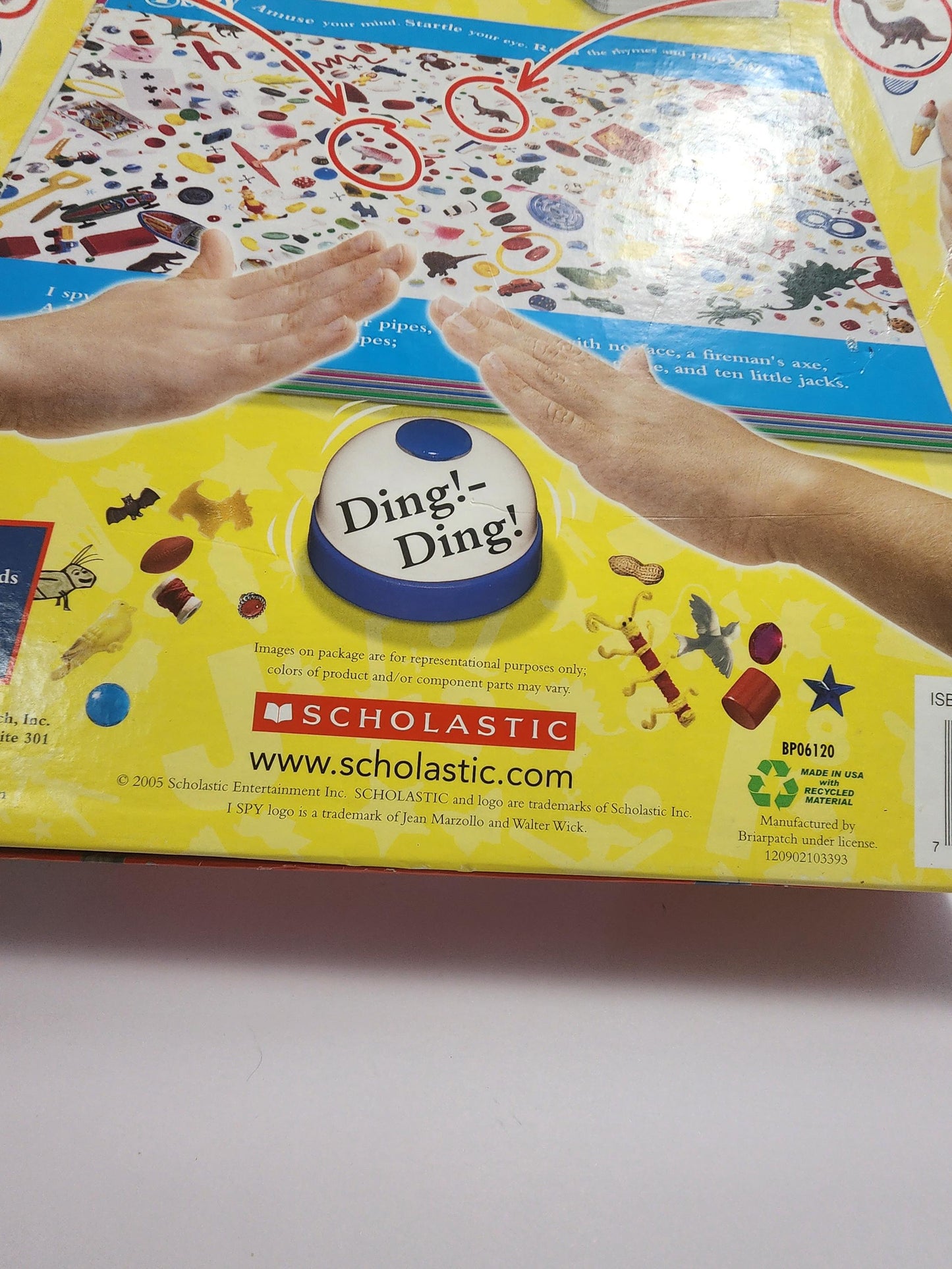 Eagle Eye I Spy Scholastic Board Game - Learning Games - School - Games - Board Games - I Spy - I Spy Game