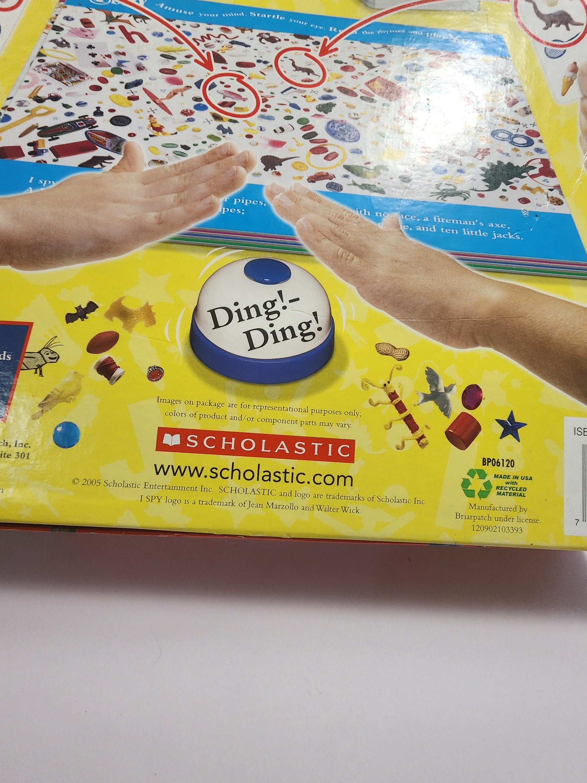 Eagle Eye I Spy Scholastic Board Game - Learning Games - School - Games - Board Games - I Spy - I Spy Game