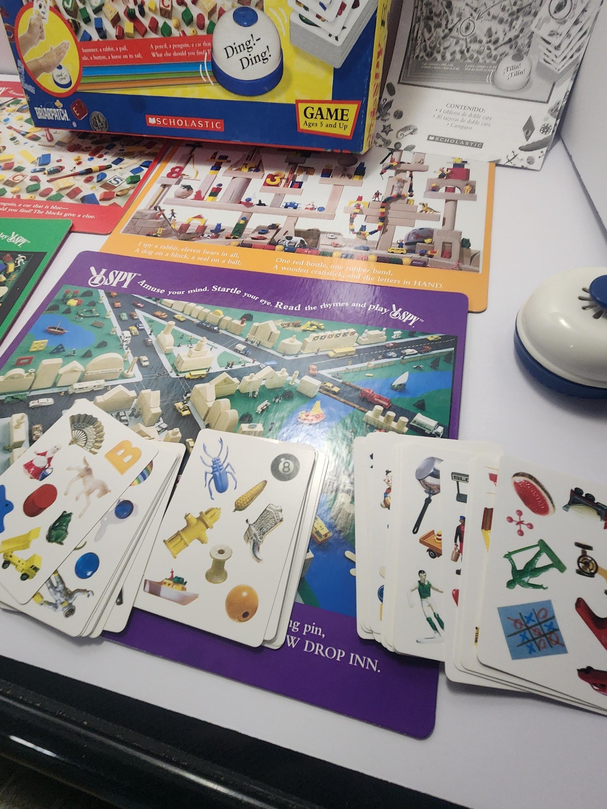 Eagle Eye I Spy Scholastic Board Game - Learning Games - School - Games - Board Games - I Spy - I Spy Game