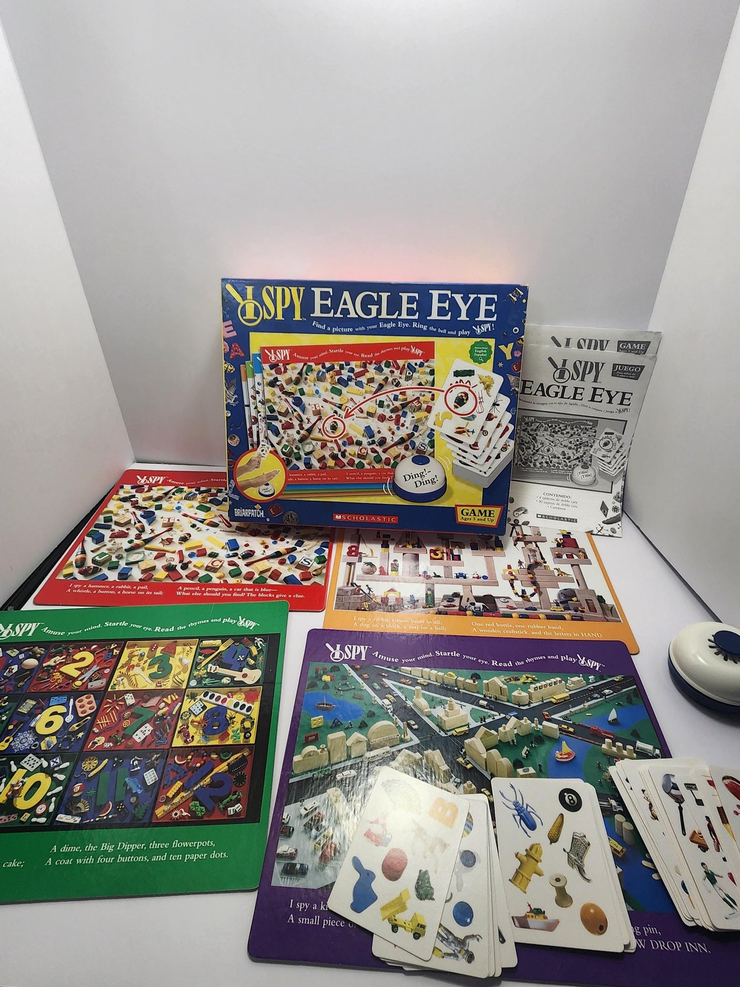 Eagle Eye I Spy Scholastic Board Game - Learning Games - School - Games - Board Games - I Spy - I Spy Game