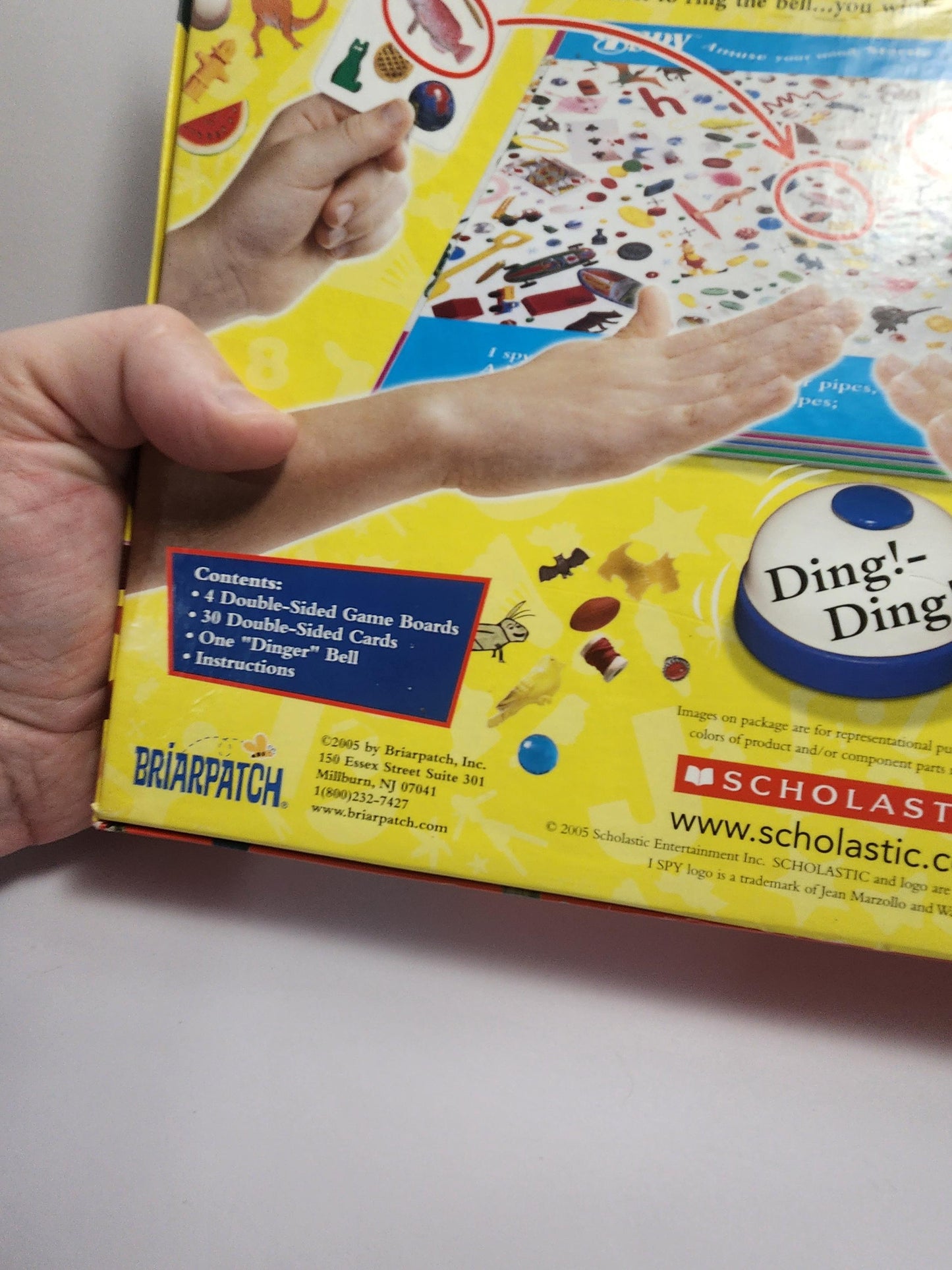 Eagle Eye I Spy Scholastic Board Game - Learning Games - School - Games - Board Games - I Spy - I Spy Game