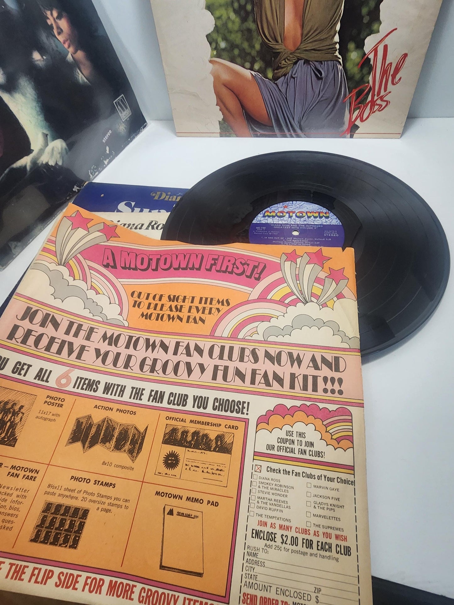 Diana Ross & The Supremes Vintage Vinyl Record LOT - Diana Ross - The Supremes - Vinyl - Records - LP - Vinyl Records - Music - Record Lot