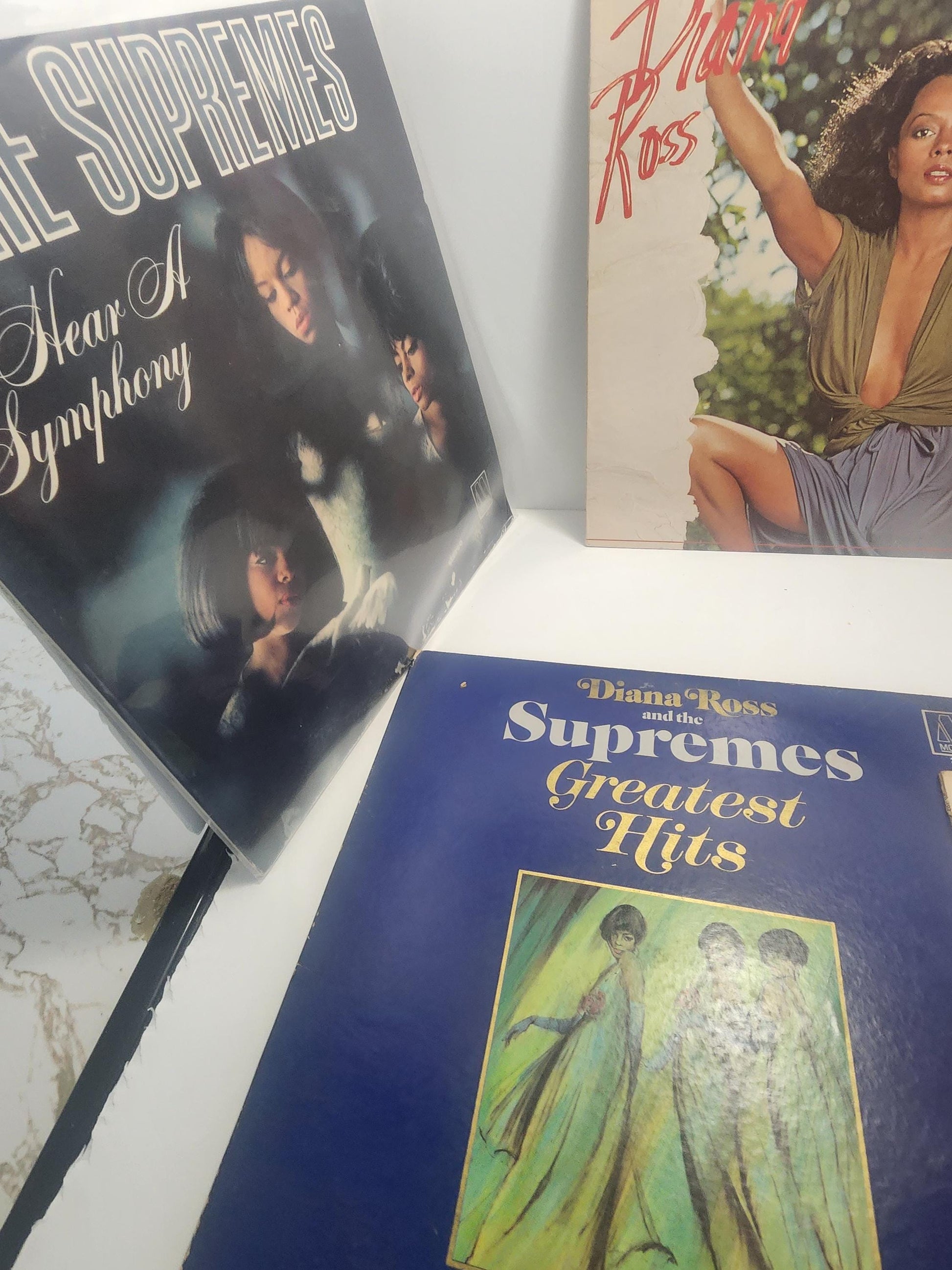 Diana Ross & The Supremes Vintage Vinyl Record LOT - Diana Ross - The Supremes - Vinyl - Records - LP - Vinyl Records - Music - Record Lot