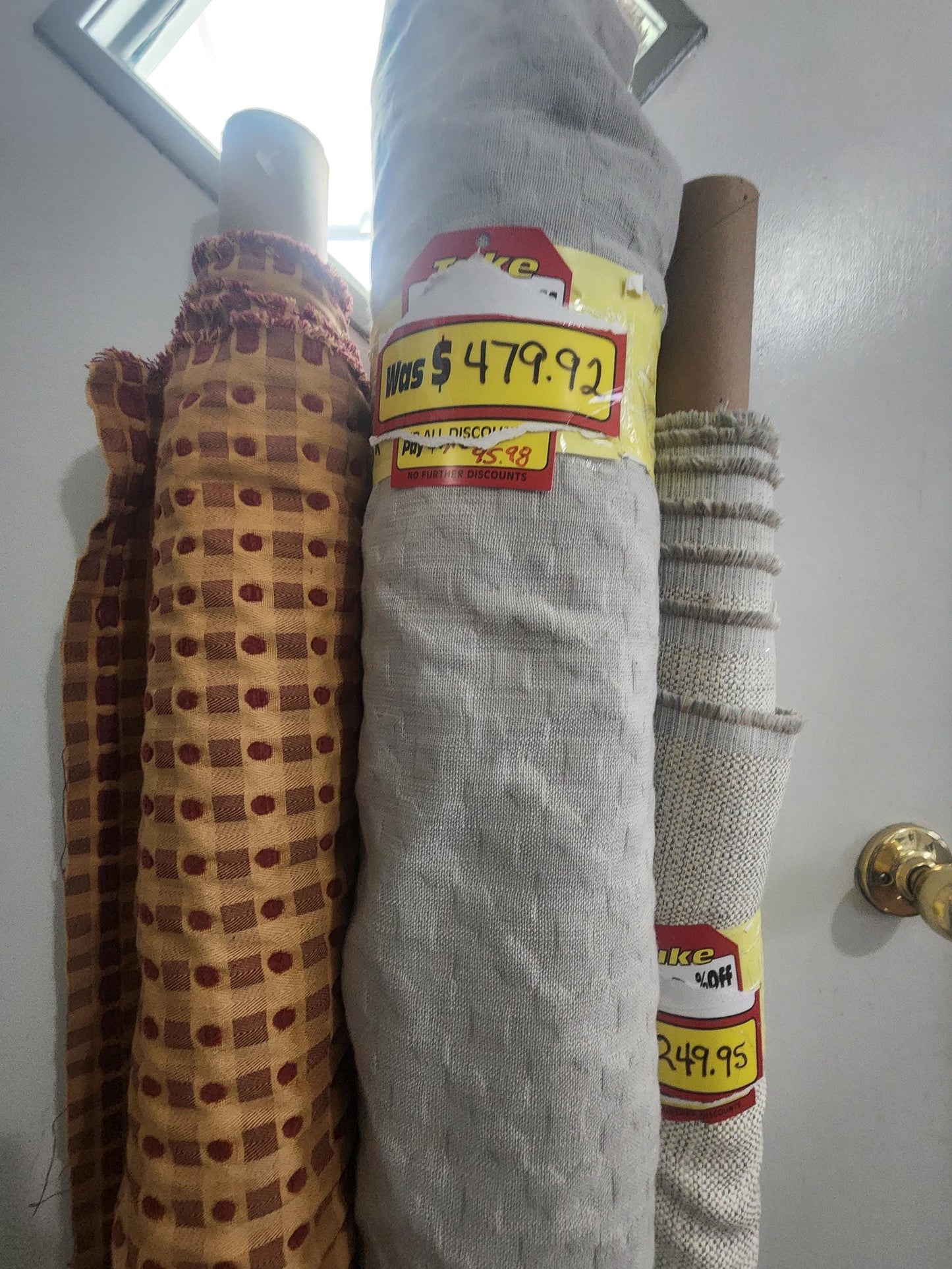 Vintage Big Fabric Rolls - Fabric - Material - Fabric Material - Fabric Rolls