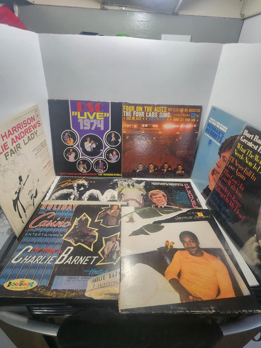 Vinyl Records Mixed Lot of 1960s 1970s - Vinyl - Vinyl Records - Records - Vintage Records - LP - Charlie Barnet - The Four Lads