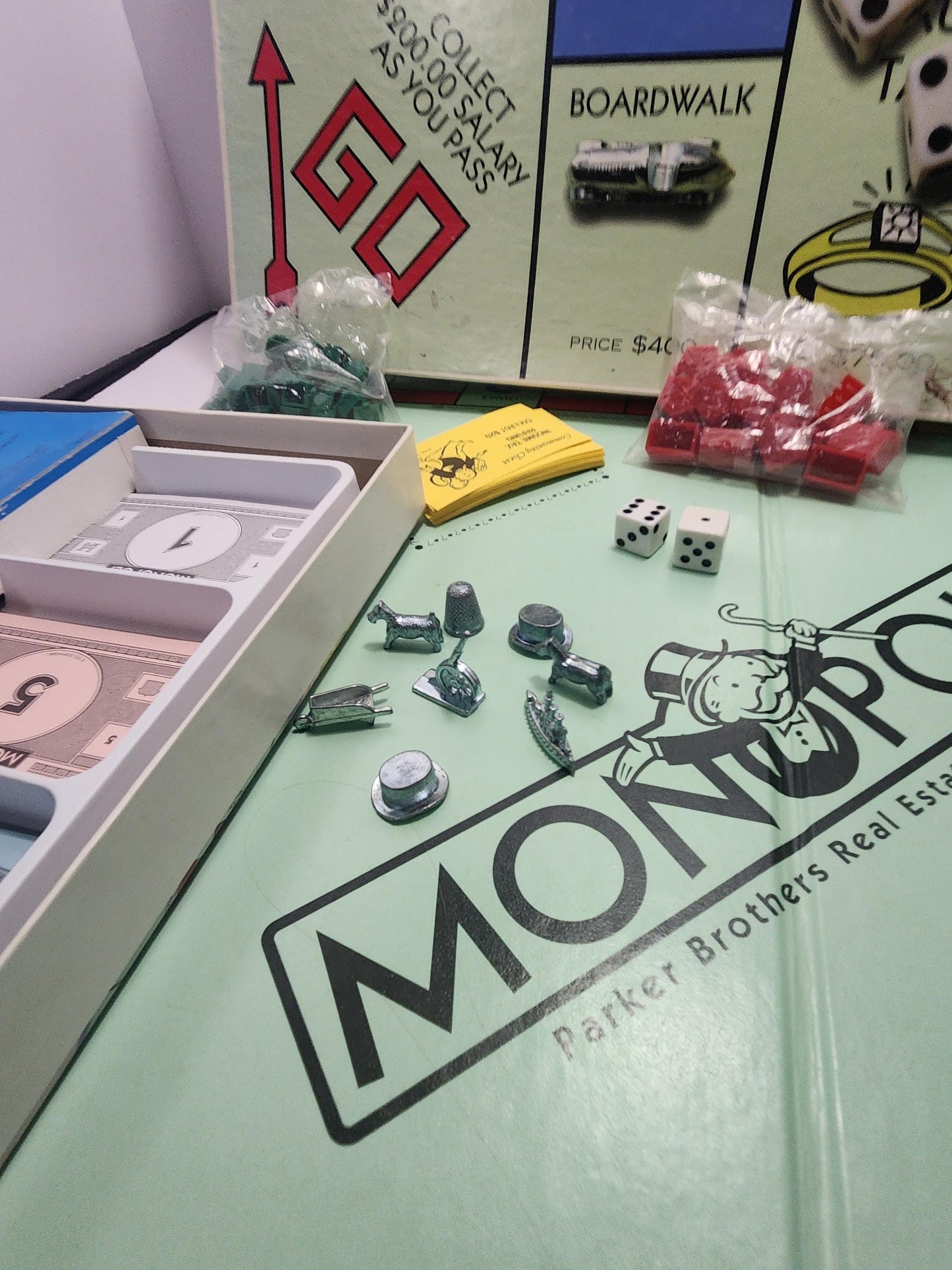 Monopoly Vintage Classic Board Game - Parker Brothers - Board Games - Monopoly - Vintage Games