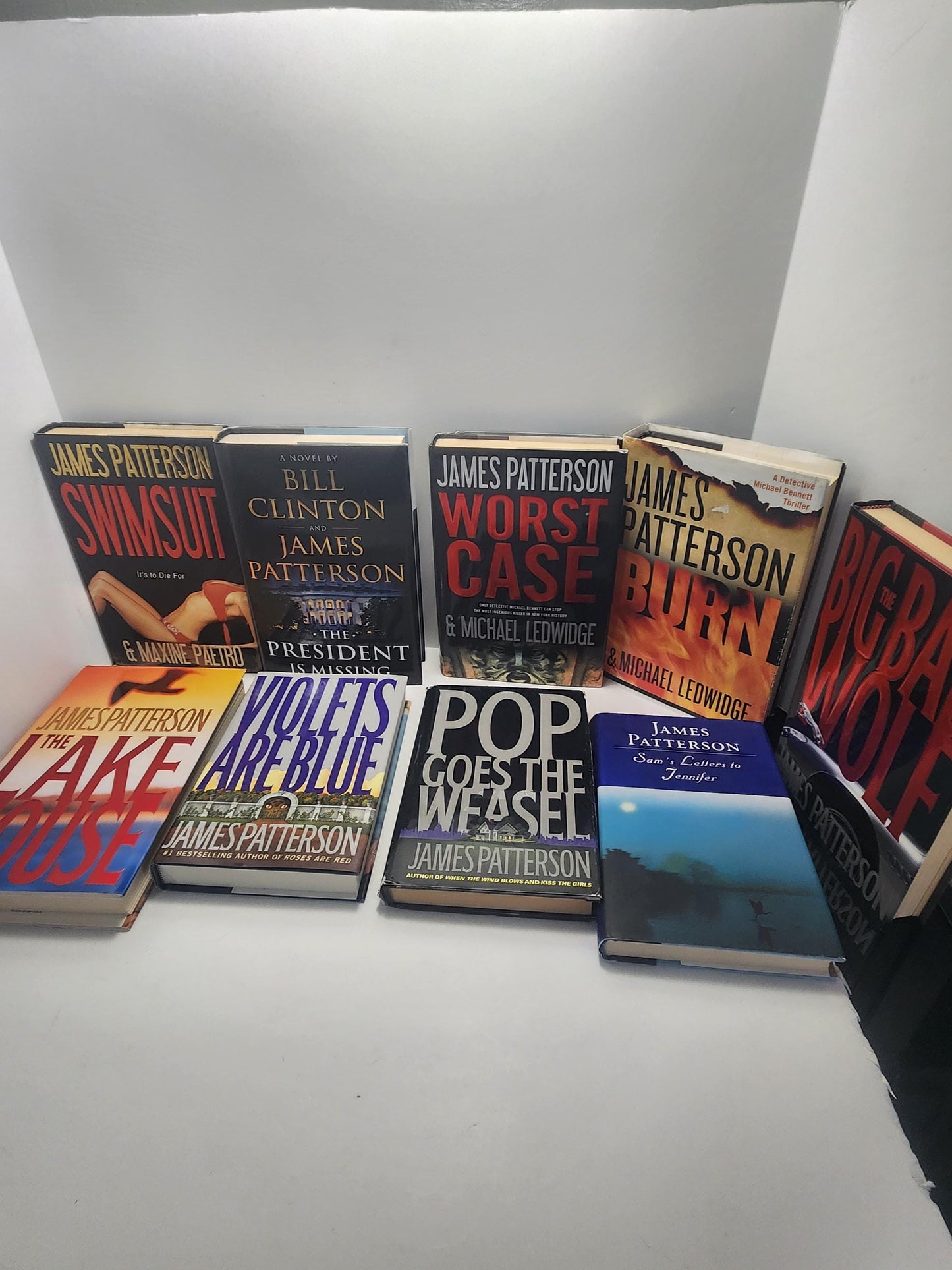James Patterson Hardcover Books LOT - Books - Book Lot - James Patterson - James Patterson Books