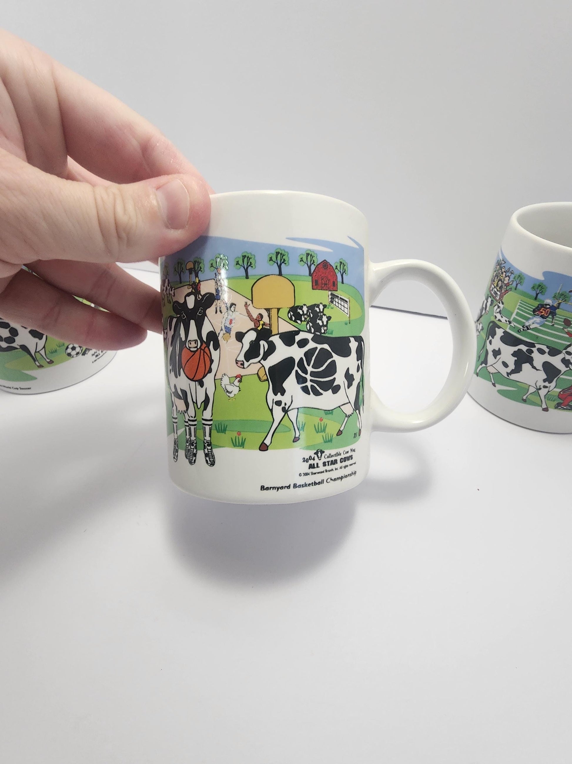 Collectable Cows Mugs Sports Edition Coffee Mugs - Mugs - Coffee - Coffee Mugs - Cows - Cow Decor - Cow Gift - Farmers