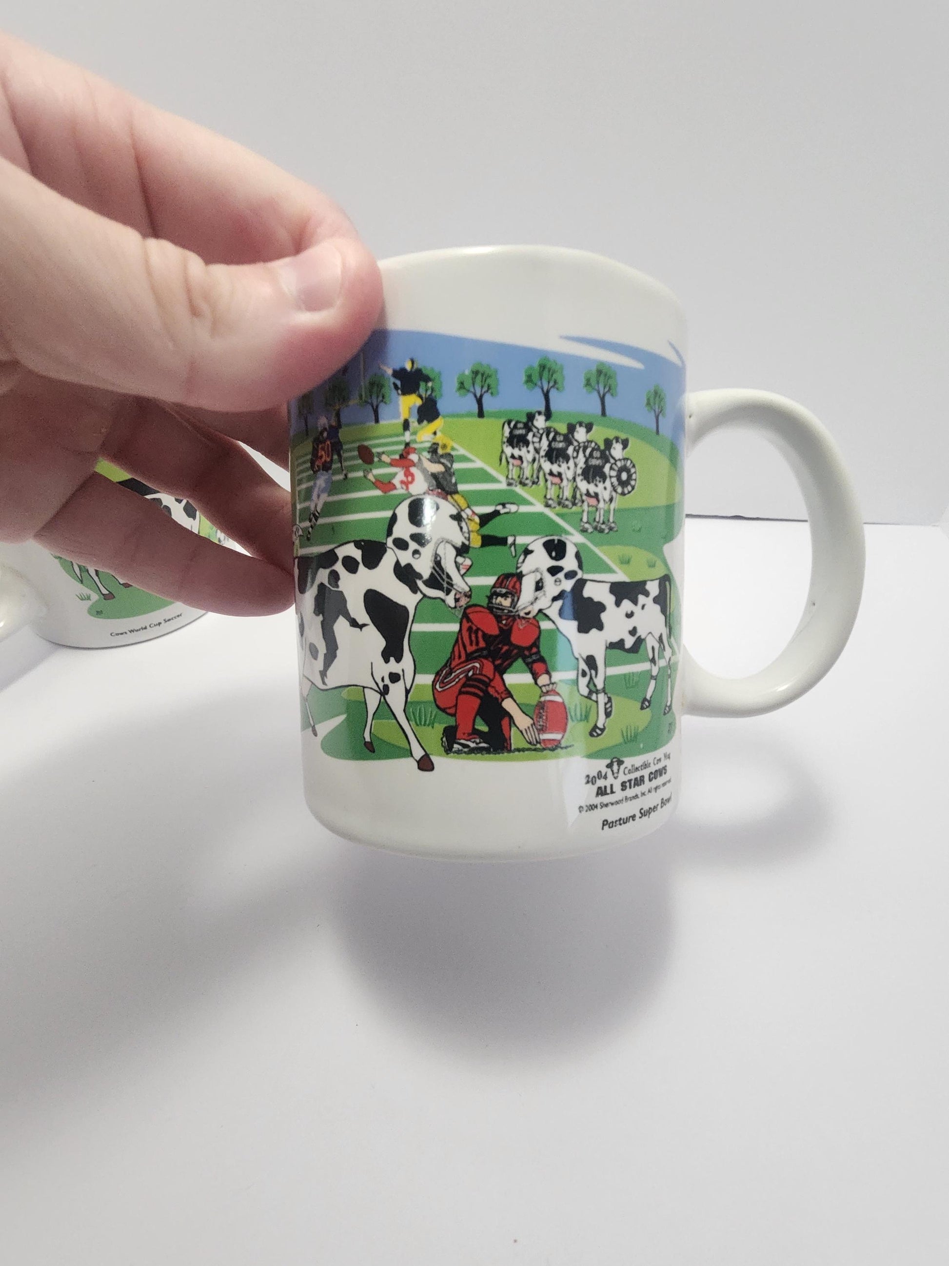 Collectable Cows Mugs Sports Edition Coffee Mugs - Mugs - Coffee - Coffee Mugs - Cows - Cow Decor - Cow Gift - Farmers