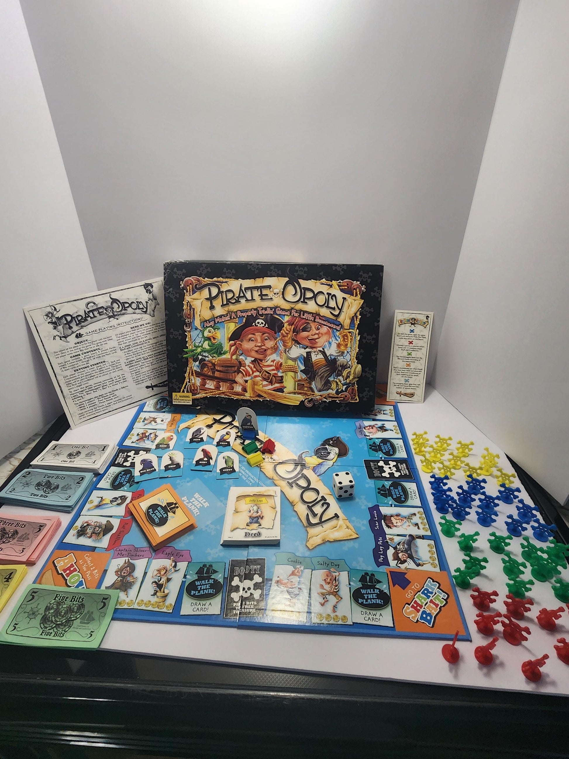 Pirate O Poly Board Game - Games - Board Games - Monopoly - Pirates - PirateOpoly - Themed Monopoly