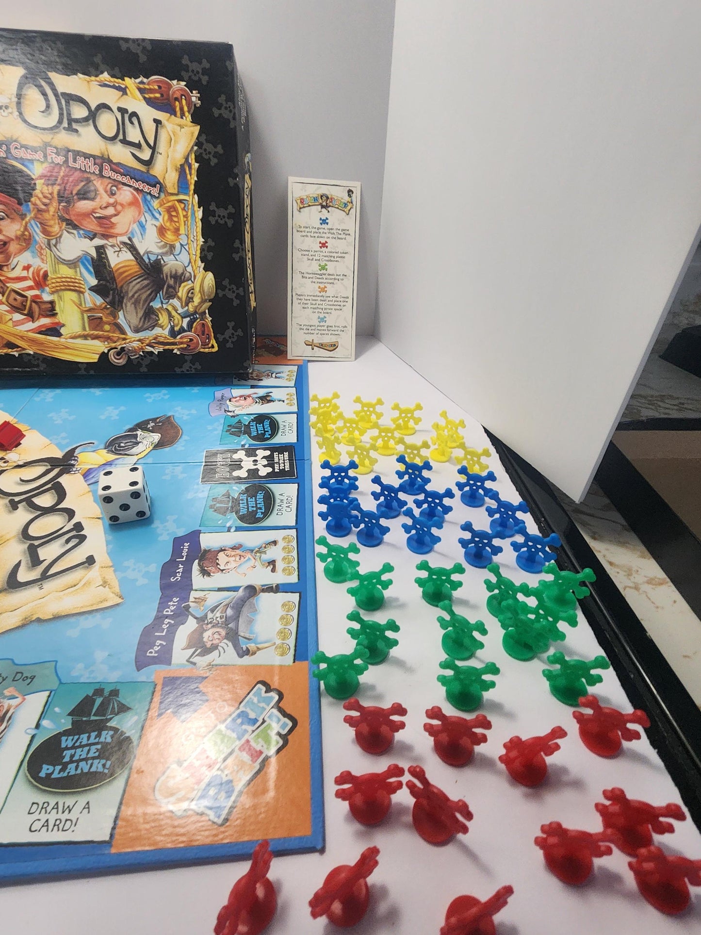 Pirate O Poly Board Game - Games - Board Games - Monopoly - Pirates - PirateOpoly - Themed Monopoly