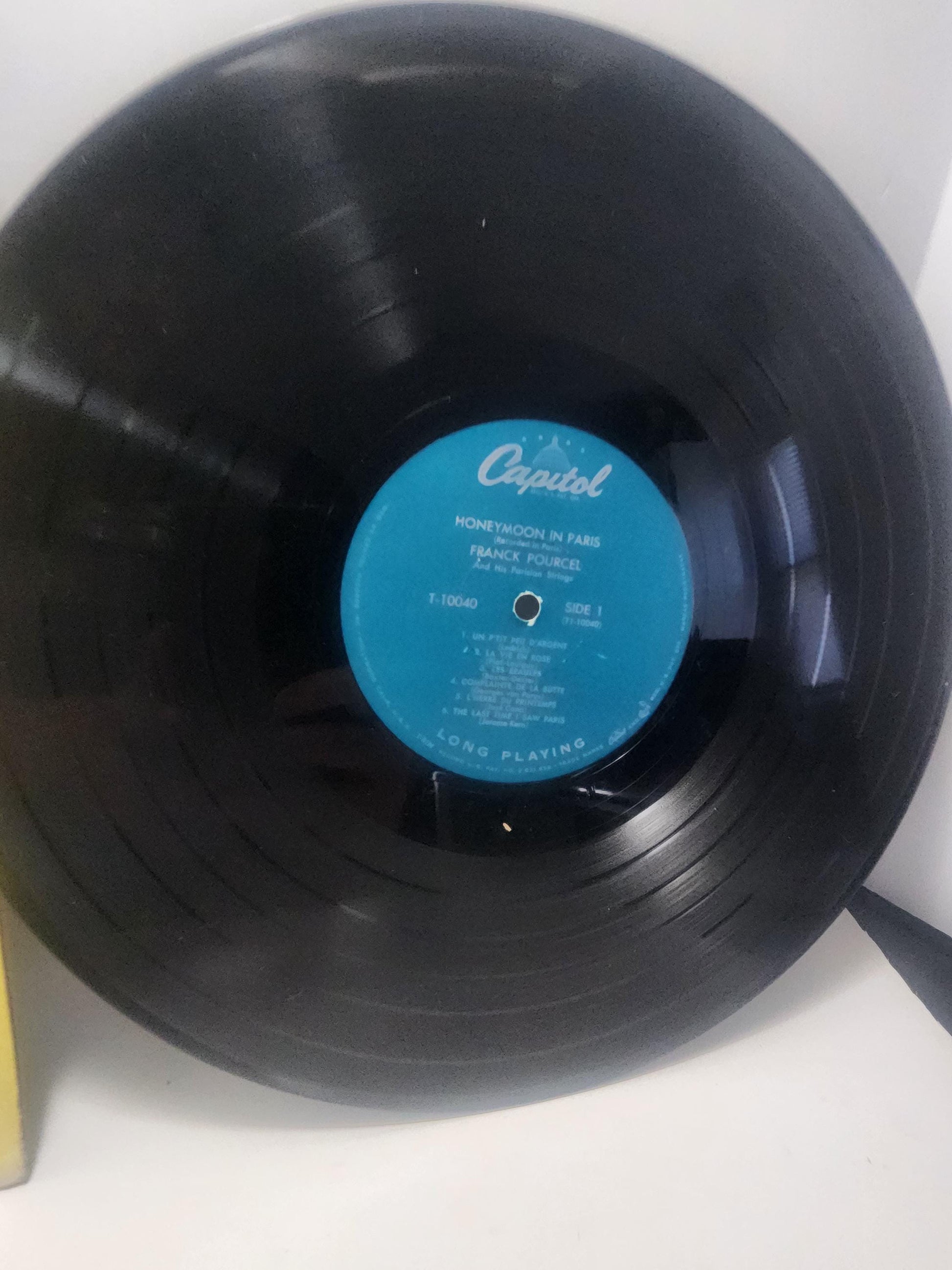 Honeymoon In Paris Frank Pourcel Vintage Capitol Records - Vinyl - Vinyl Records - Records - Honeymoon - Paris - Music - Frank Pourcel