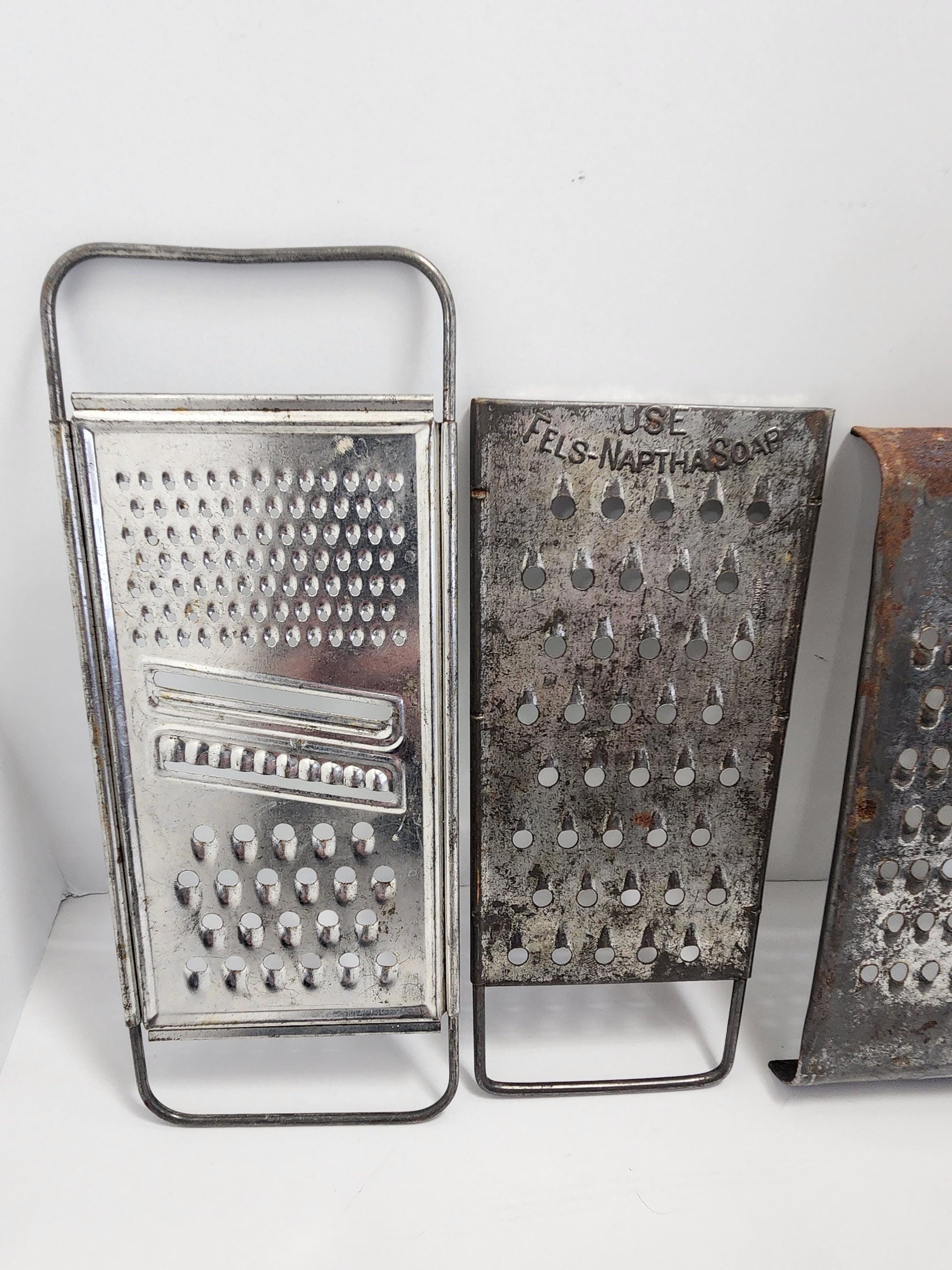 Mid Century Cheese Graders Lot of 4 - Kitchen - Vintage Kitchen - Cheese - Graters - Cheese Grater - Kitchen Utensils