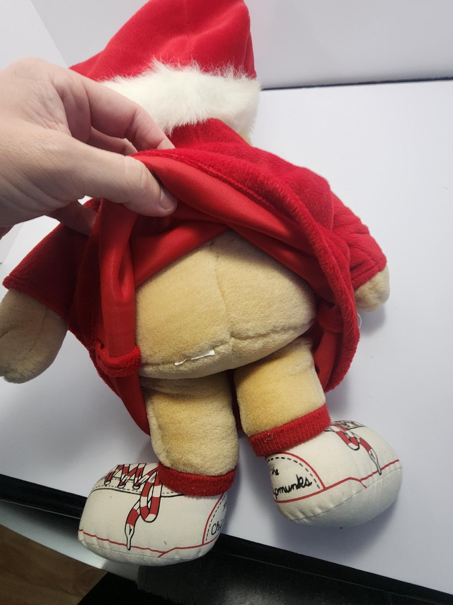 1990 Alvin and The Chipmunks Christmas Plushie Stuffed Animals - Chipmunks - Christmas - Plushie - Stuffed Animals - Alvin - Alvin Chipmunk