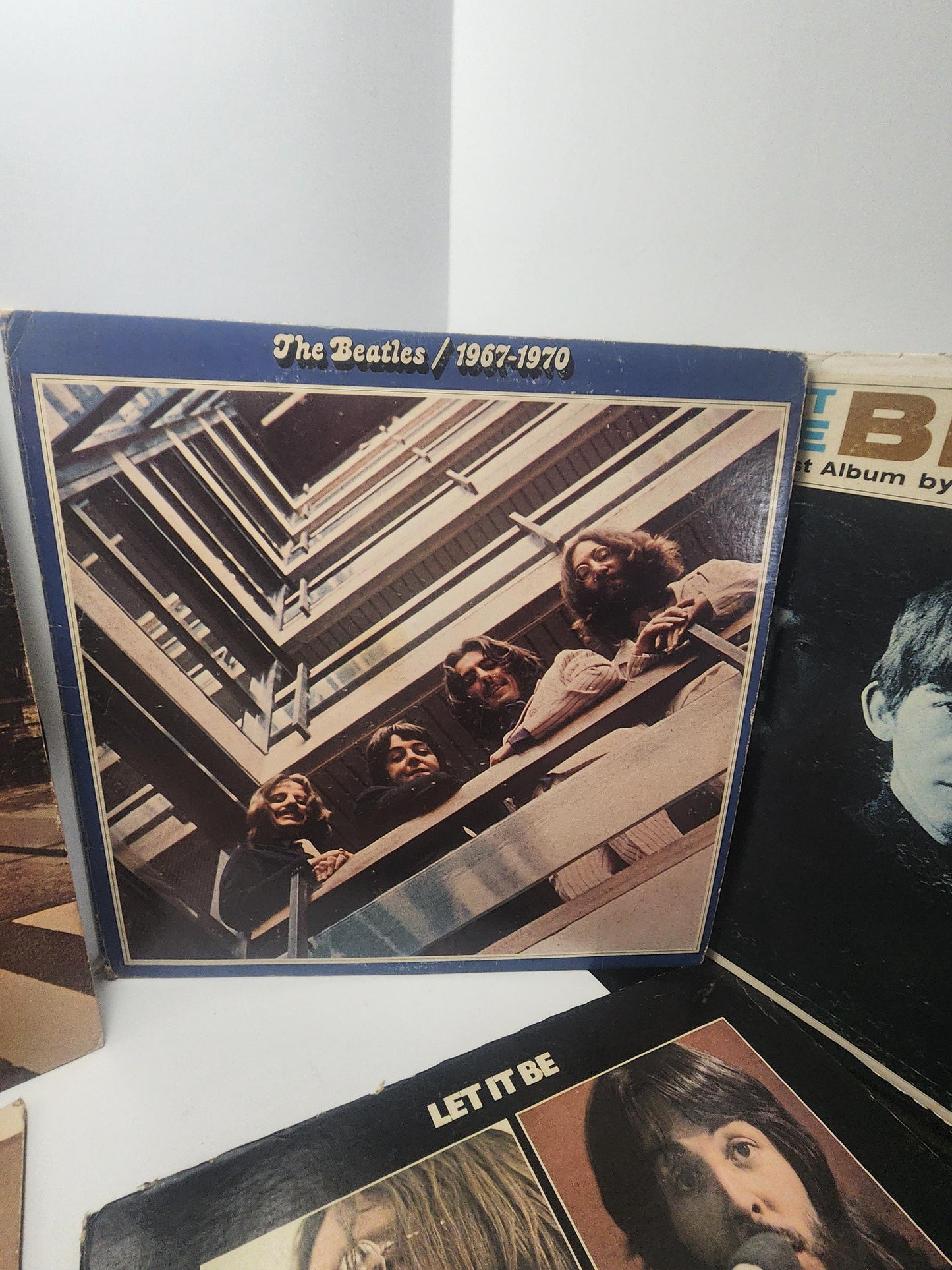 1960s 1970s Apple Records 1st Print Orginal Beatles Vinyl Records - The Beatles - Beatles Records - Vinyl - Apple Records - Vinyl Records