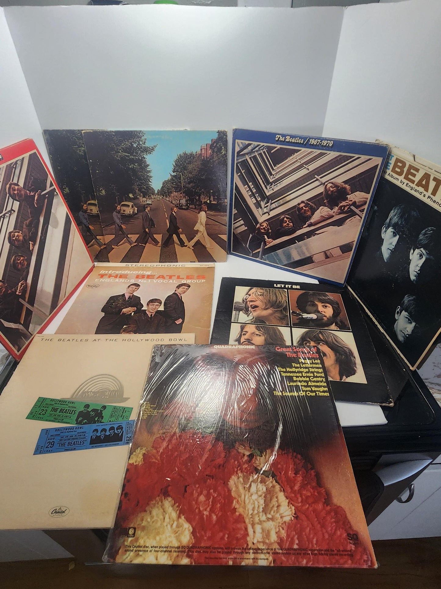 1960s 1970s Apple Records 1st Print Orginal Beatles Vinyl Records - The Beatles - Beatles Records - Vinyl - Apple Records - Vinyl Records