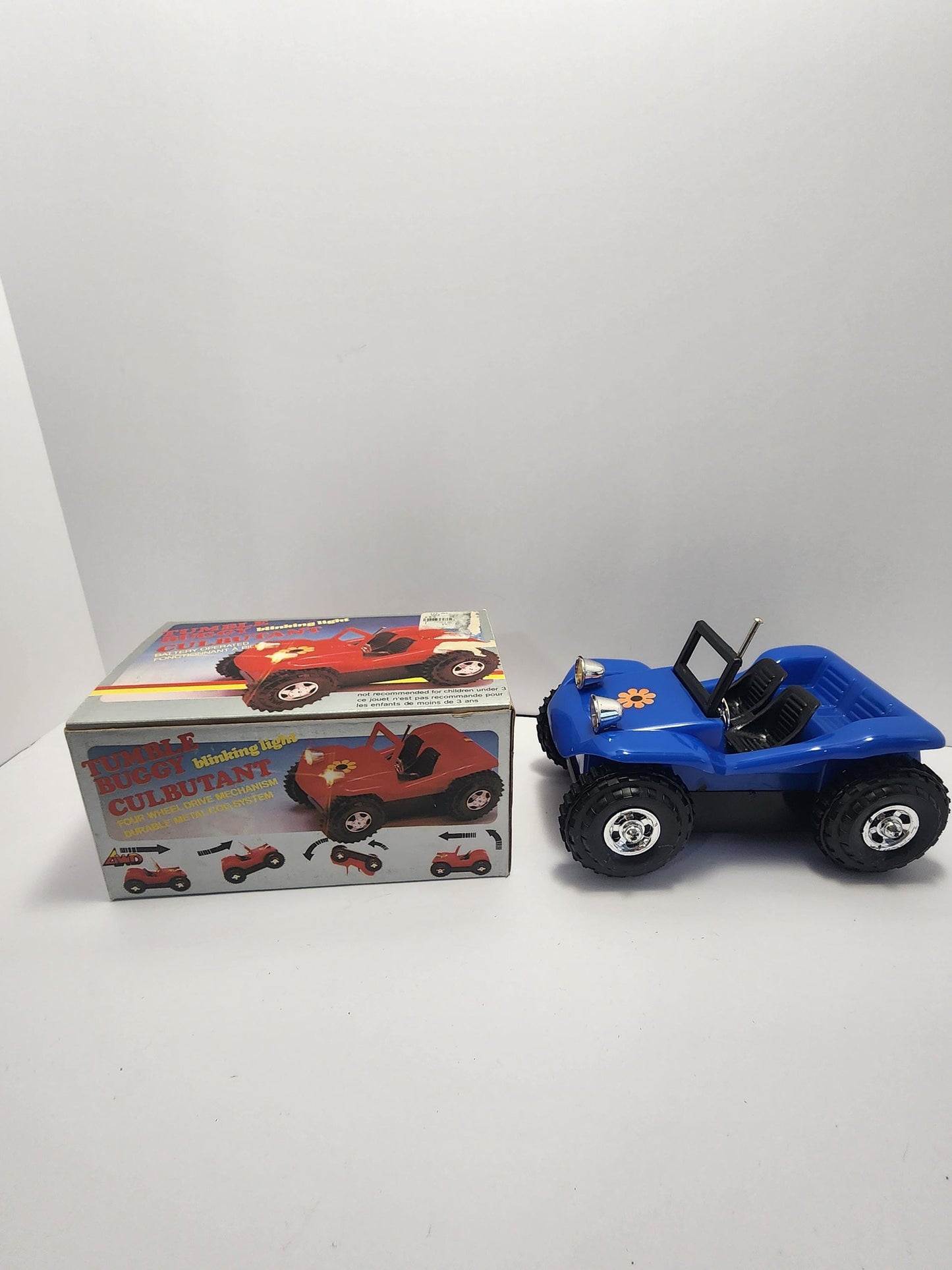 1980s Tumble Buggy Vintage Toy Car - Motorized Cars - Buggy - Bugs - Toy Cars - Vintage Toys - 1980s - 1980s Toys