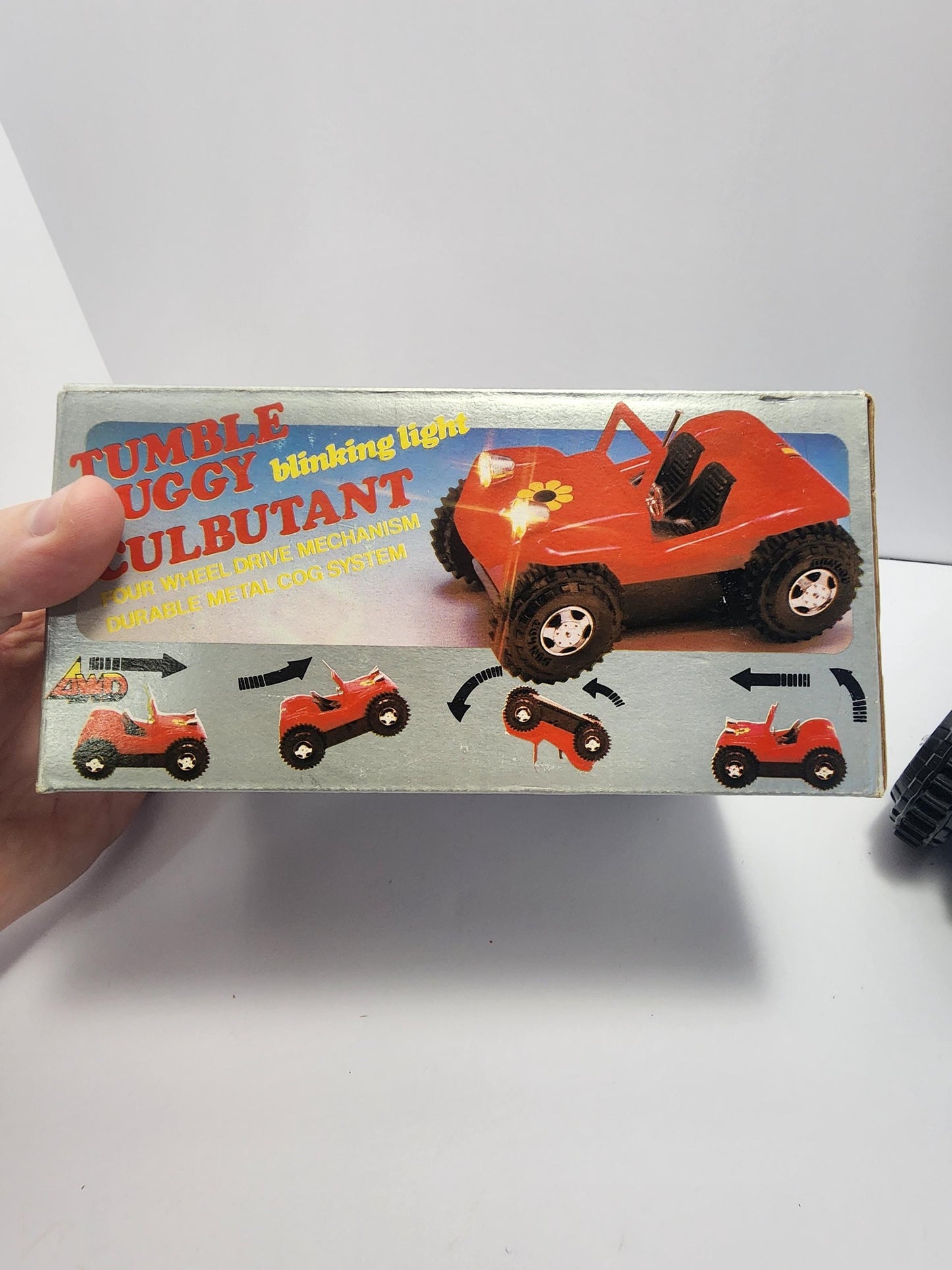 1980s Tumble Buggy Vintage Toy Car - Motorized Cars - Buggy - Bugs - Toy Cars - Vintage Toys - 1980s - 1980s Toys