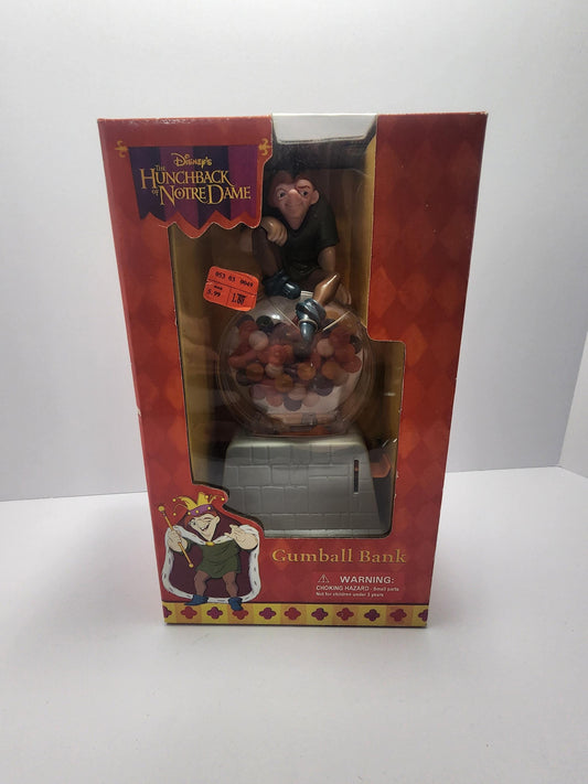 1996 Disney The Hunchback Of Notre Dame Gunball Machine SEALED - Gum - Gumball Machine - Hunchback - Notre Dame - Disney - Vintage Toys