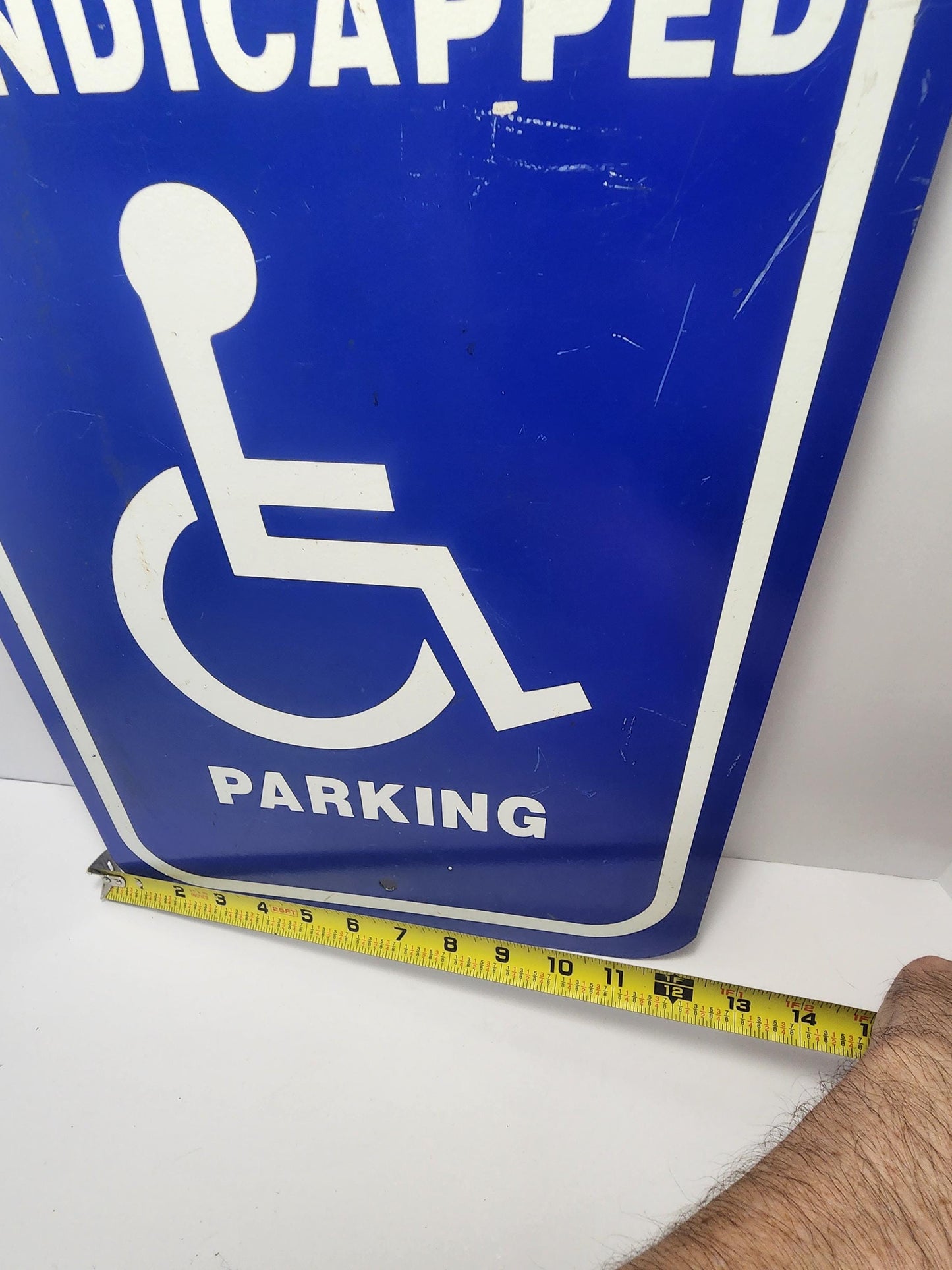 Industrial Sized Handicapped Parking Sign - Parking - Driveway - Signs - Handicapped - Handicap Parking