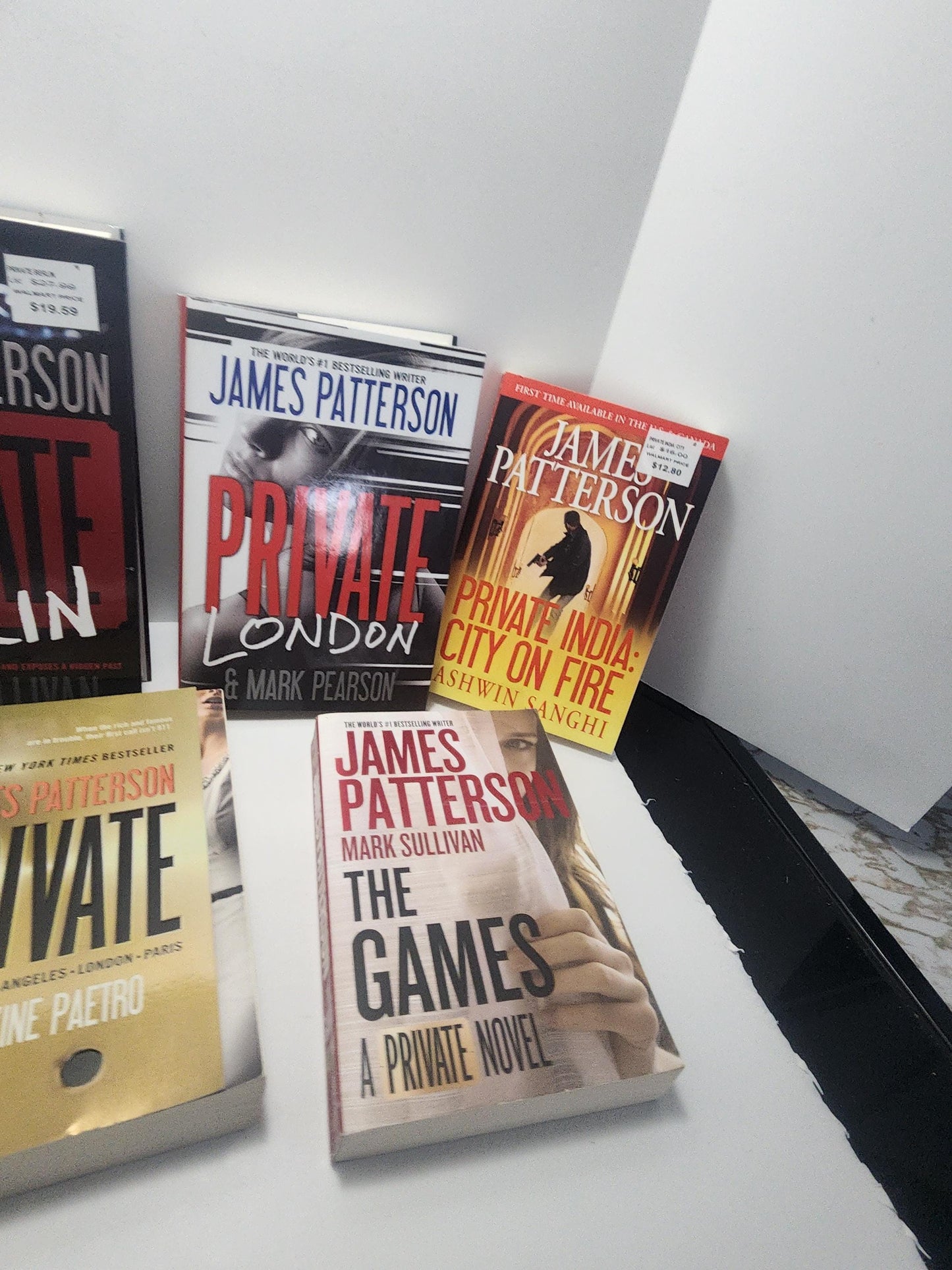 James Patterson Private I Book Series LOT of 8 - James Patterson - Books - Book Series - Private I - James Patterson Books - New York Best